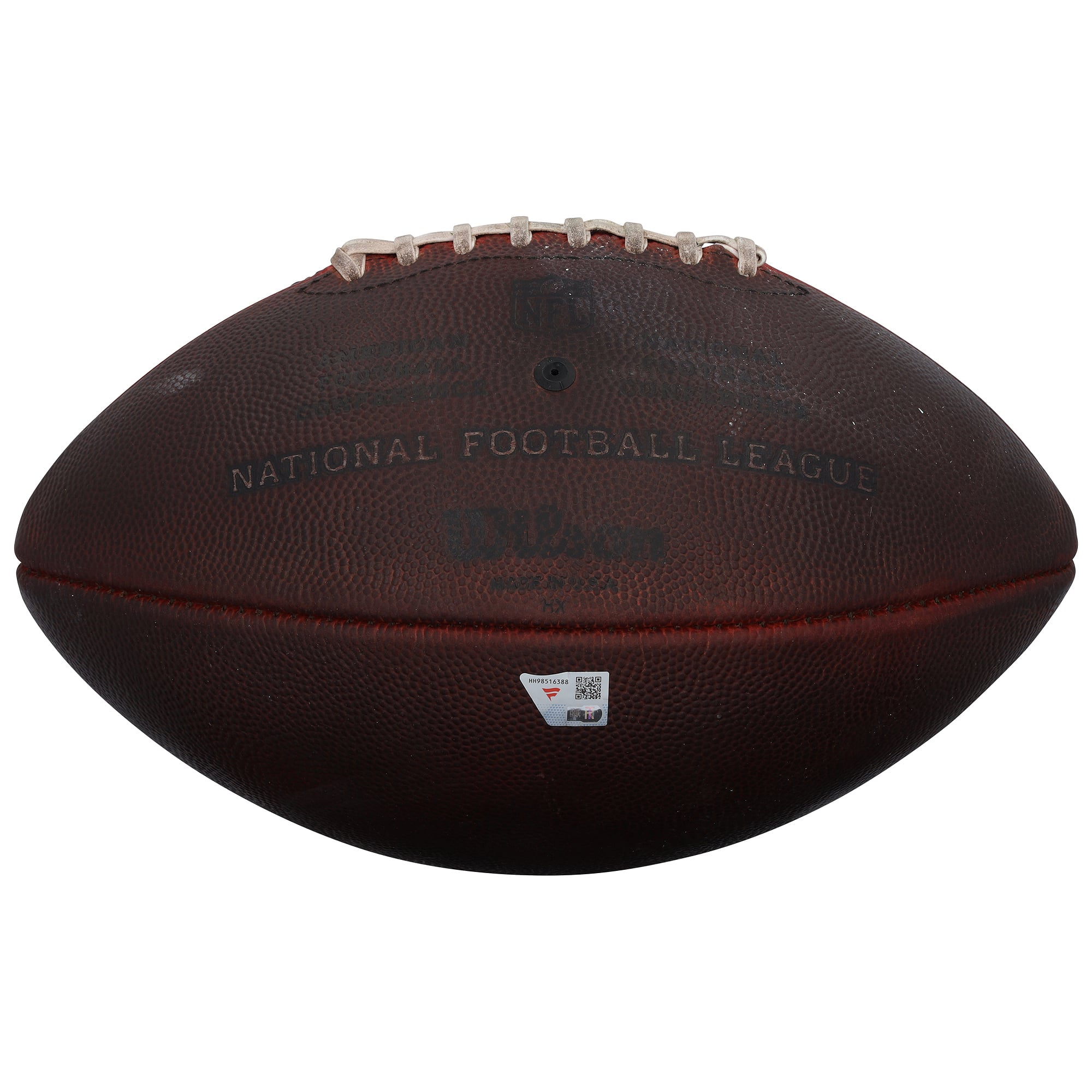 Ballon de football américain utilisé lors du match contre les Chiefs de Kansas City le 6 octobre 2025, autographié par Trevor Lawrence (Jaguars de Jacksonville), avec plusieurs inscriptions - n° 14