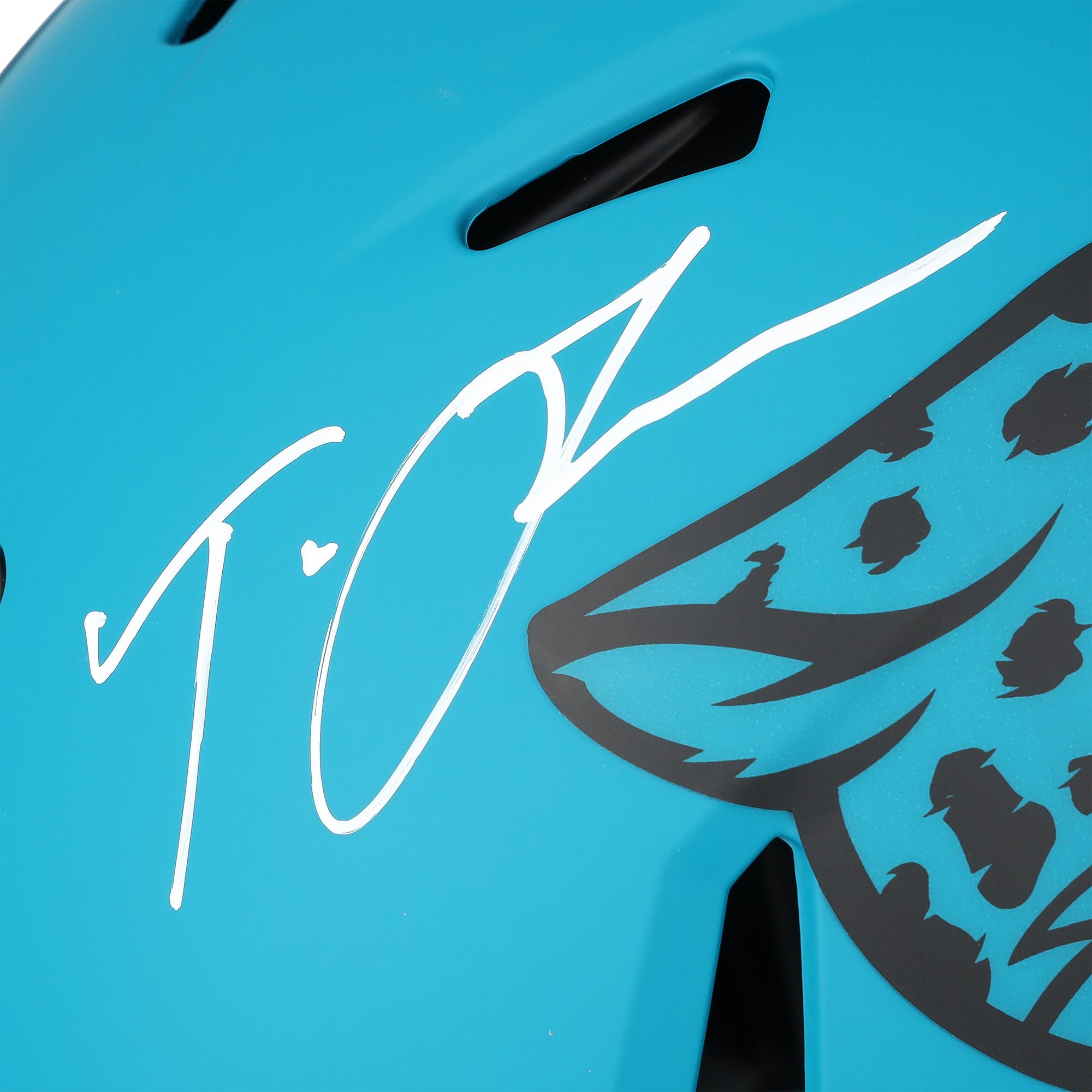 Trevor Lawrence Jacksonville Jaguars Autographed Riddell Rave Speed Authentic Helmet with "2021 #1 Pick" Inscription