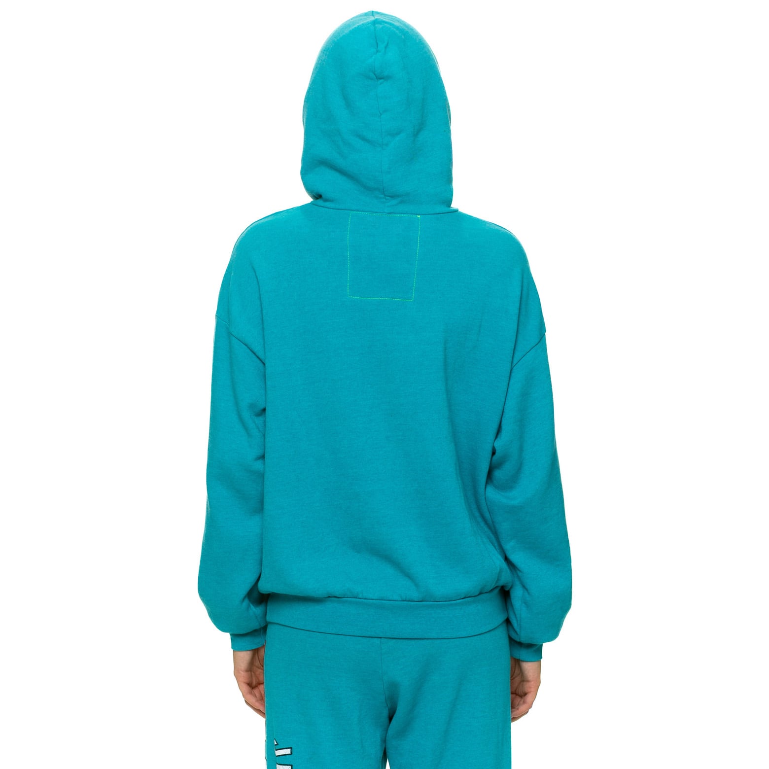 Sweat à capuche unisexe Aviator Nation bleu sarcelle Jacksonville Jaguars, coupe décontractée, en mélange de trois matières.