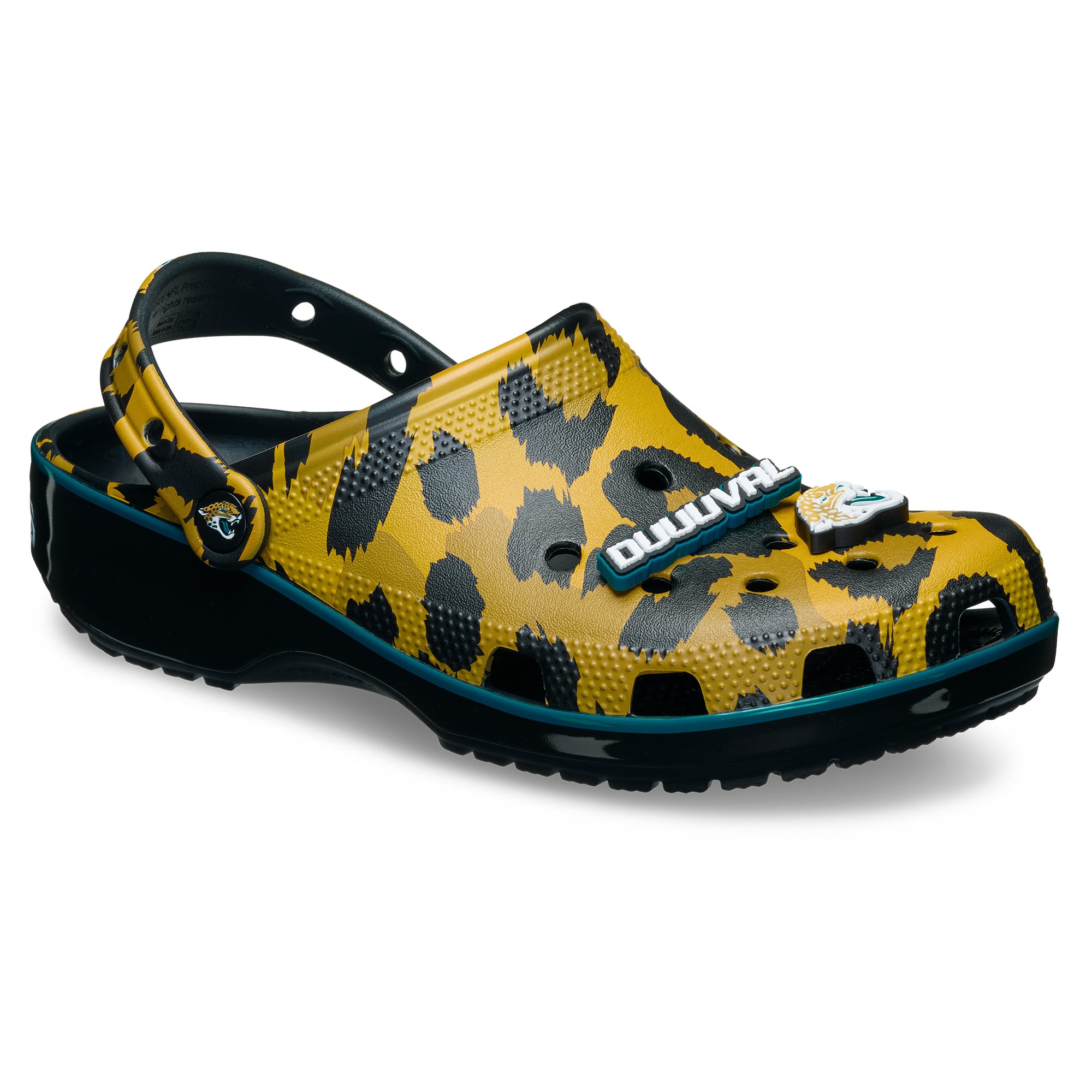 Unisex Crocs Jacksonville Jaguars Classic Clog