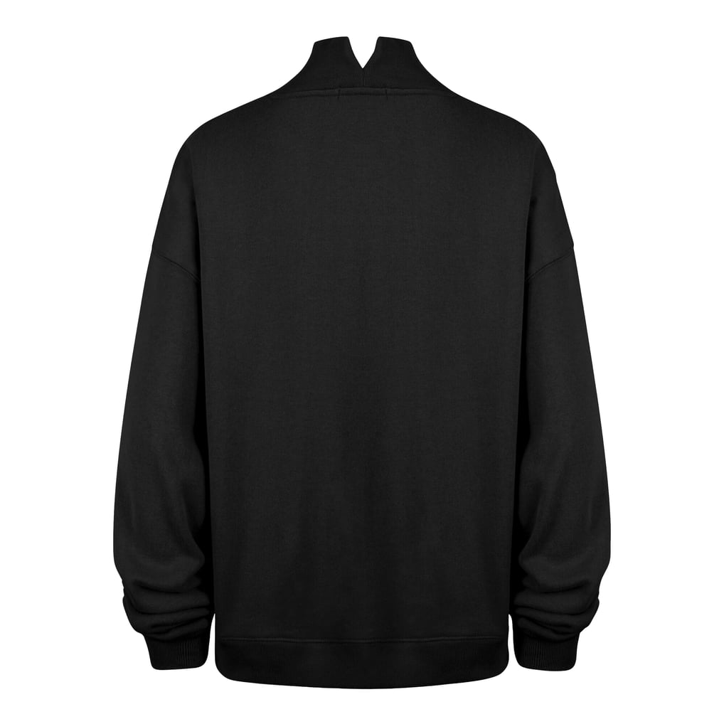 Sweat-shirt oversize à col montant Vantage pour femme des Jaguars de Jacksonville (modèle 47) - Noir