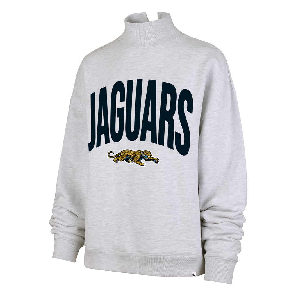 Sweat-shirt à col montant Subtle Muse pour femme des Jaguars de Jacksonville (modèle n° 47) - Gris