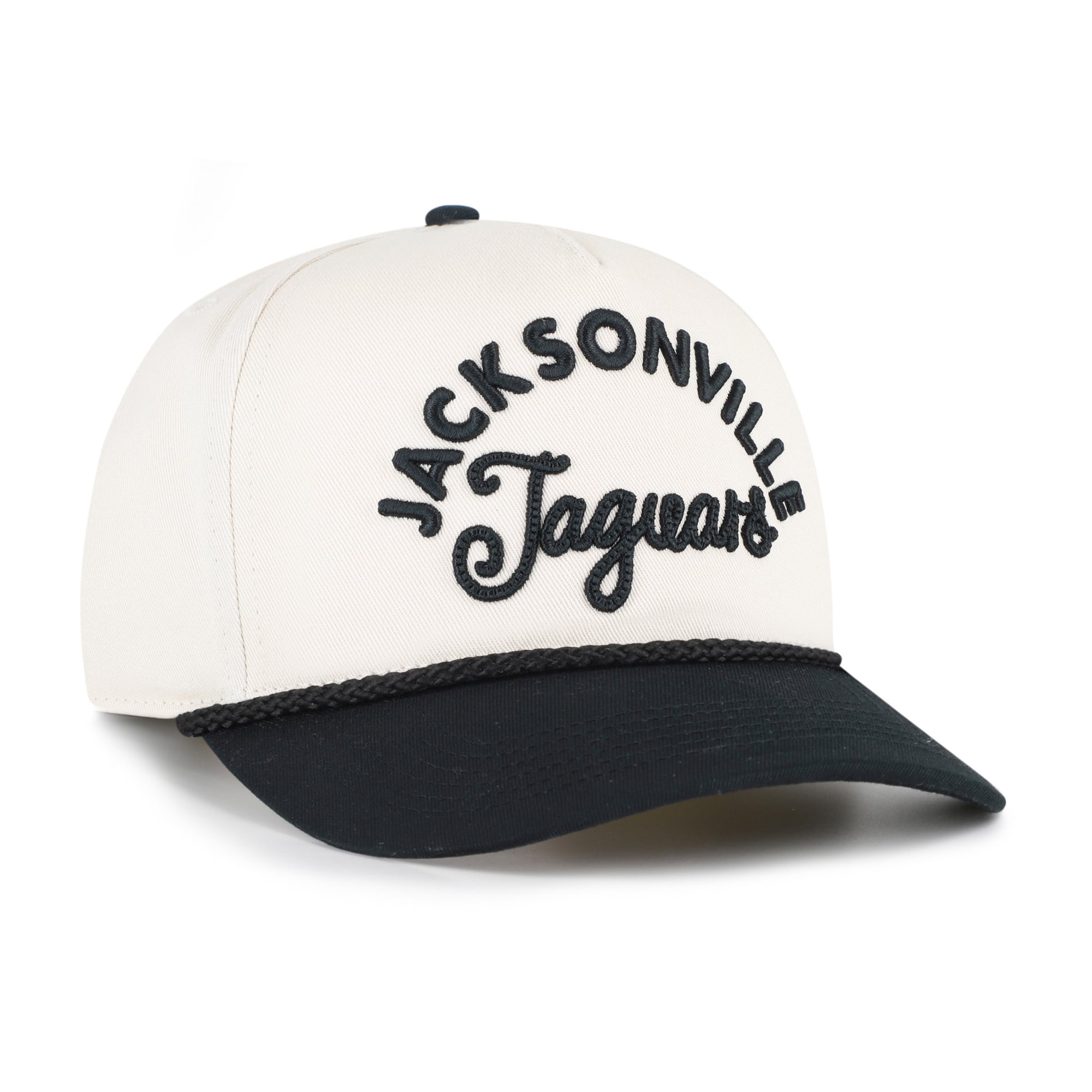 Women's '47 Natural Jacksonville Jaguars Rope Script Hitch Adjustable Hat
