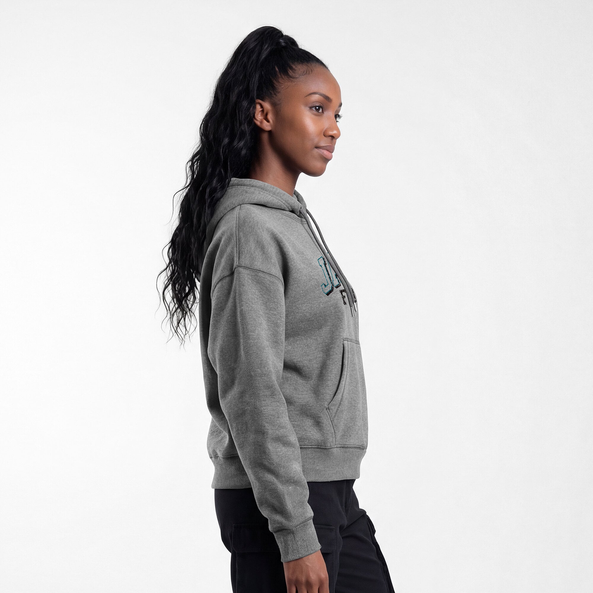 Women's Champion Gray Jacksonville Jaguars Triumph Tri-Blend Hoodie