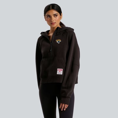  Jacksonville Jaguars lululemon Women's Scuba Oversized Half-Zip Hoodie - Black