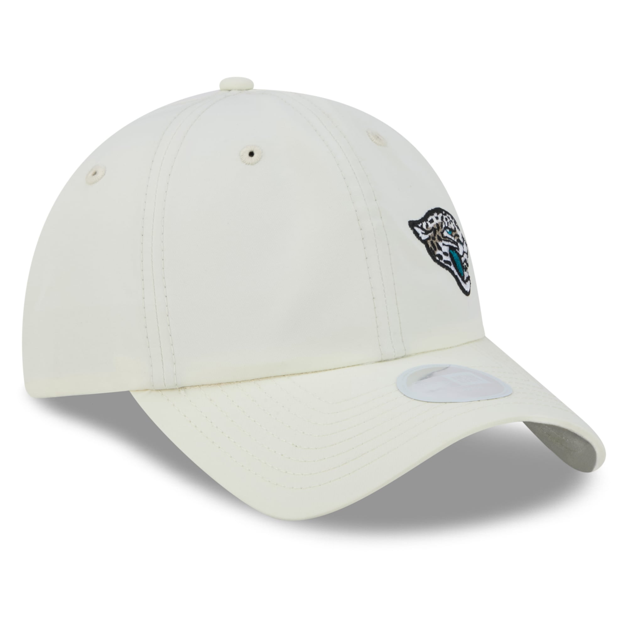 Women's New Era Natural Jacksonville Jaguars 2026 Rivalries Collection Pony Tail Adjustable Hat