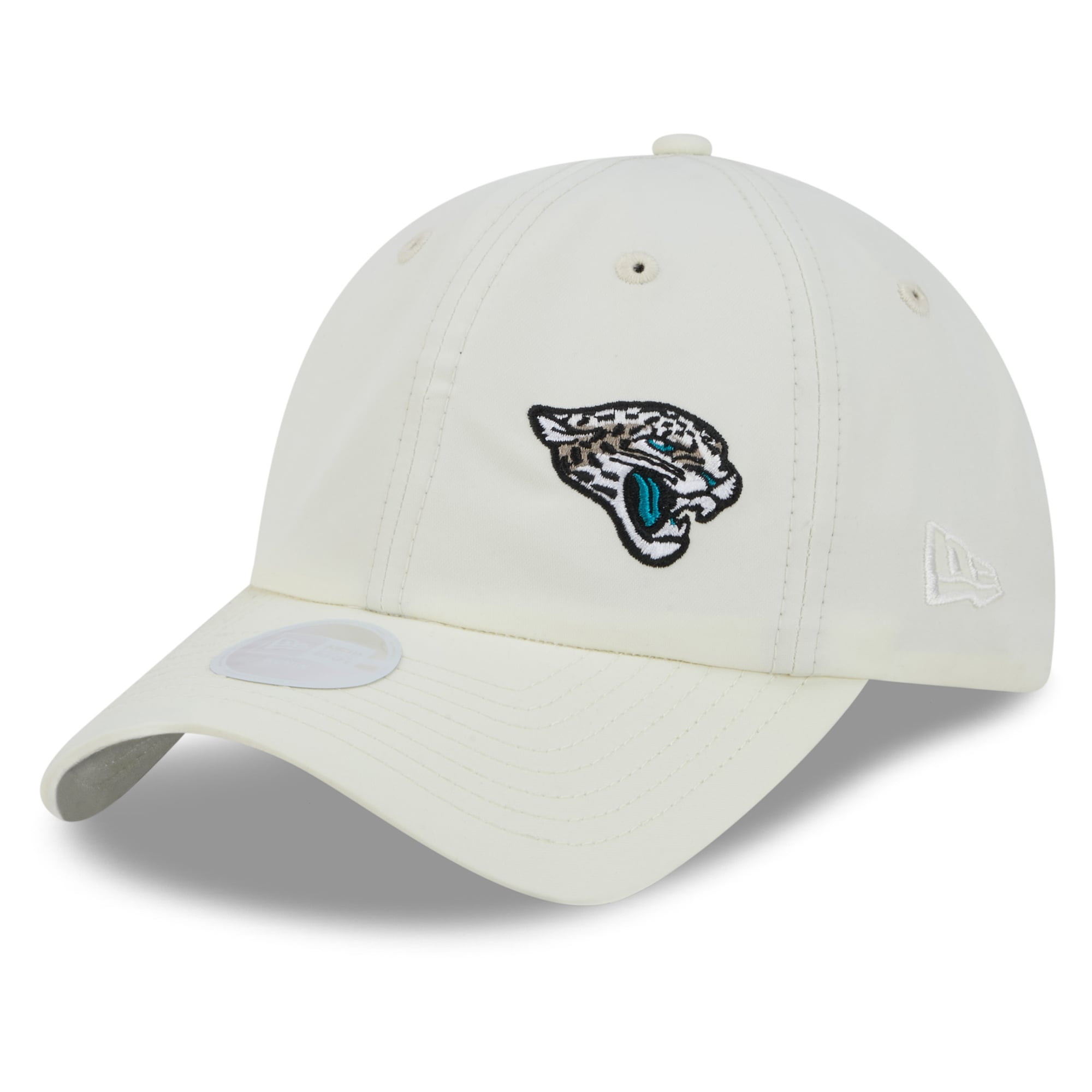 Women's New Era Natural Jacksonville Jaguars 2026 Rivalries Collection Pony Tail Adjustable Hat