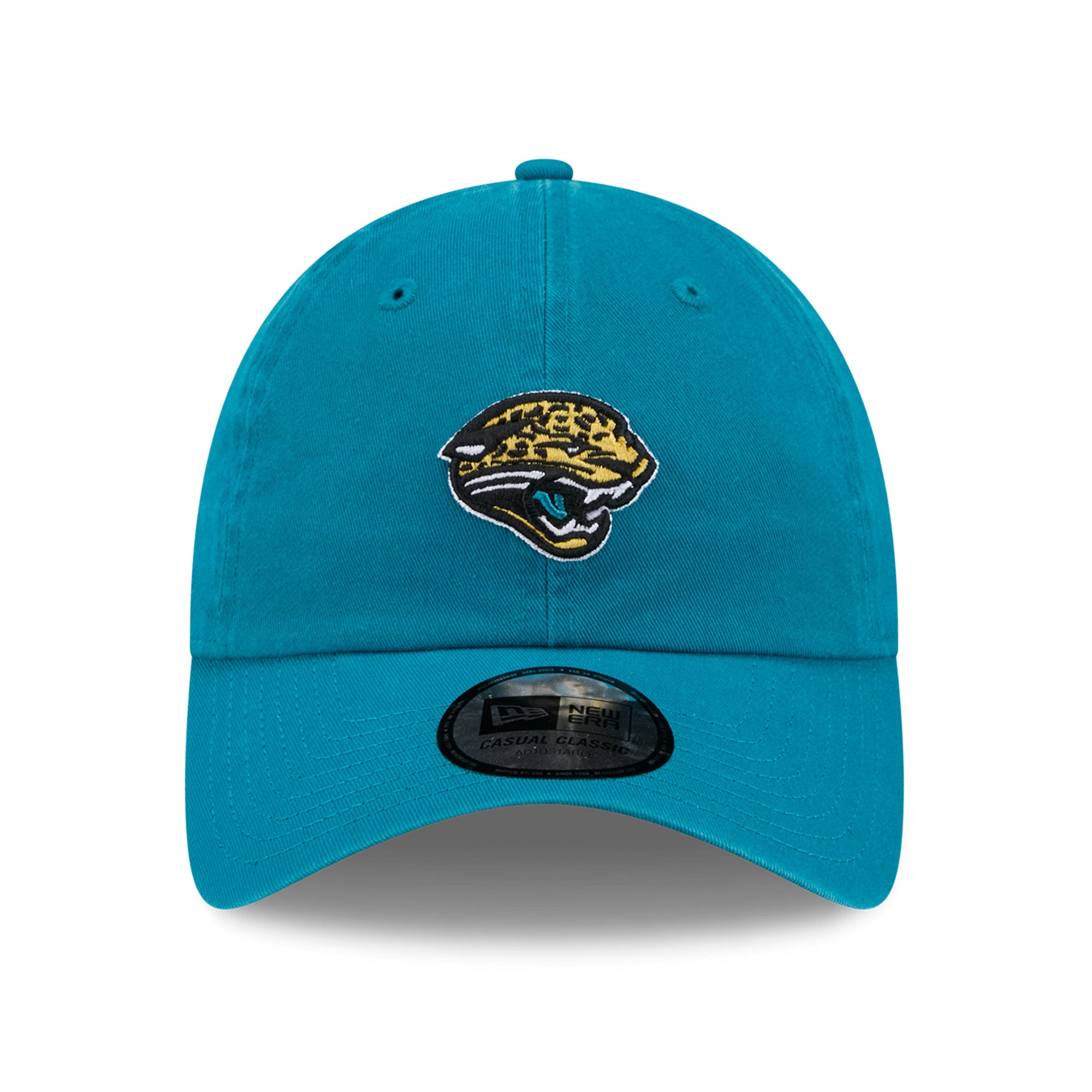 Casquette New Era pour femme, couleur turquoise, style rétro, Jacksonville Jaguars, modèle classique et ajustable