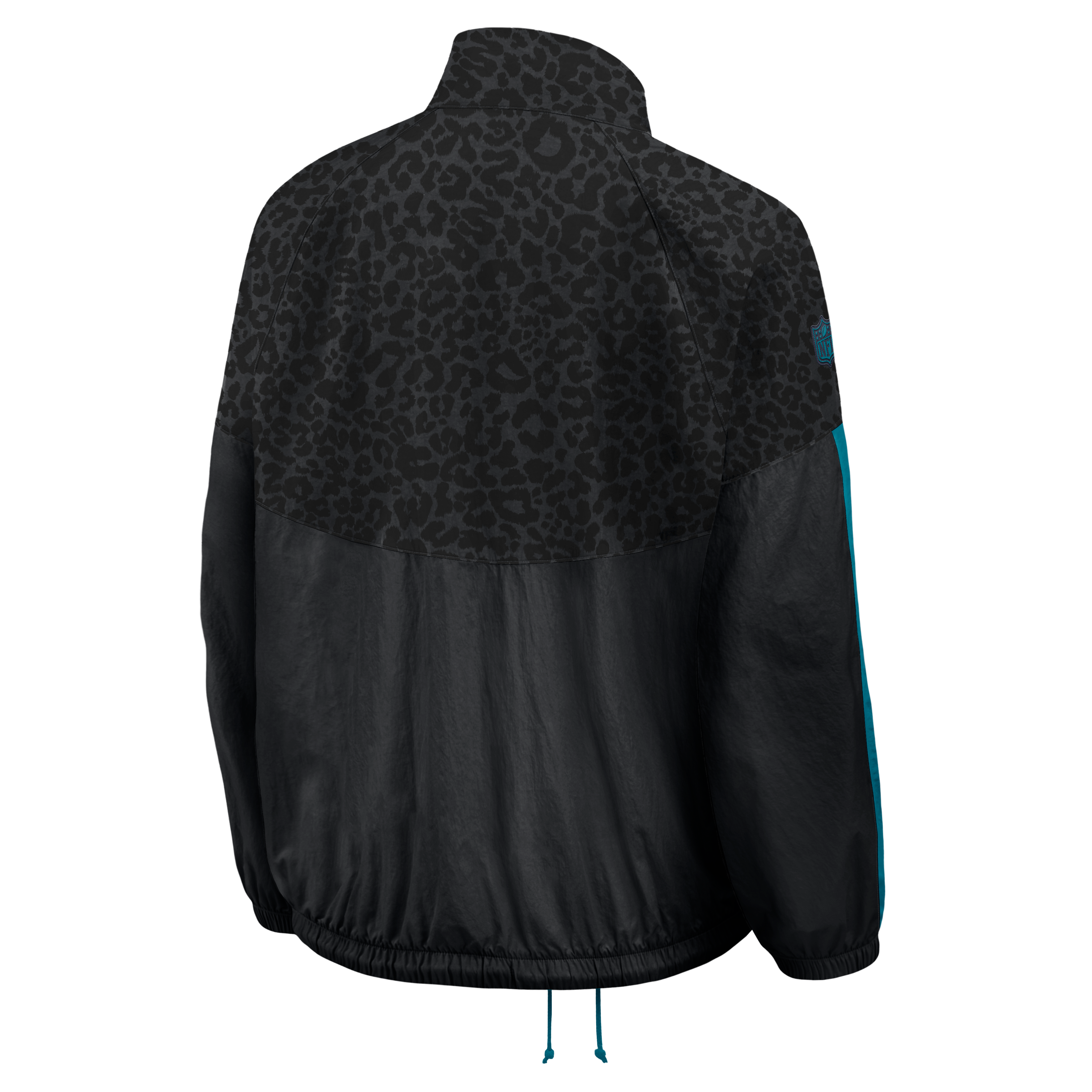 Veste zippée oversize Nike noire pour femme, collection Jacksonville Jaguars 2026 Rivalries