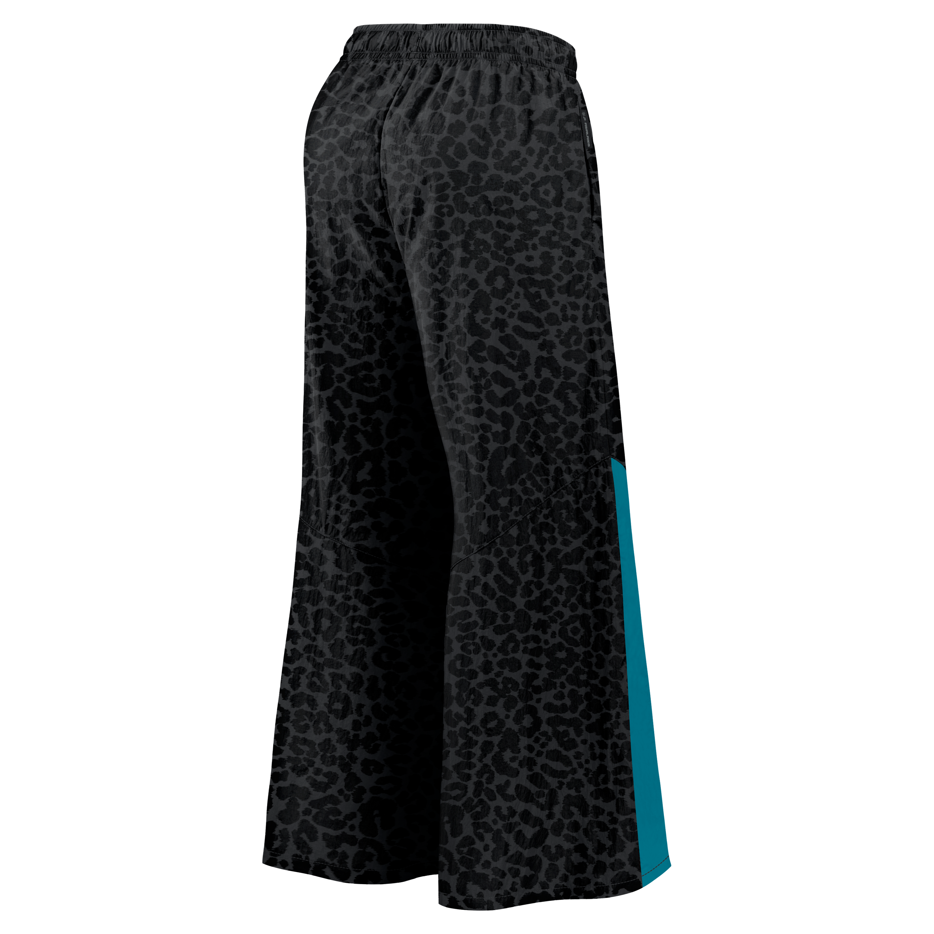 Pantalon tissé à jambes larges Nike pour femme, collection Rivalries 2026 des Jaguars de Jacksonville, noir