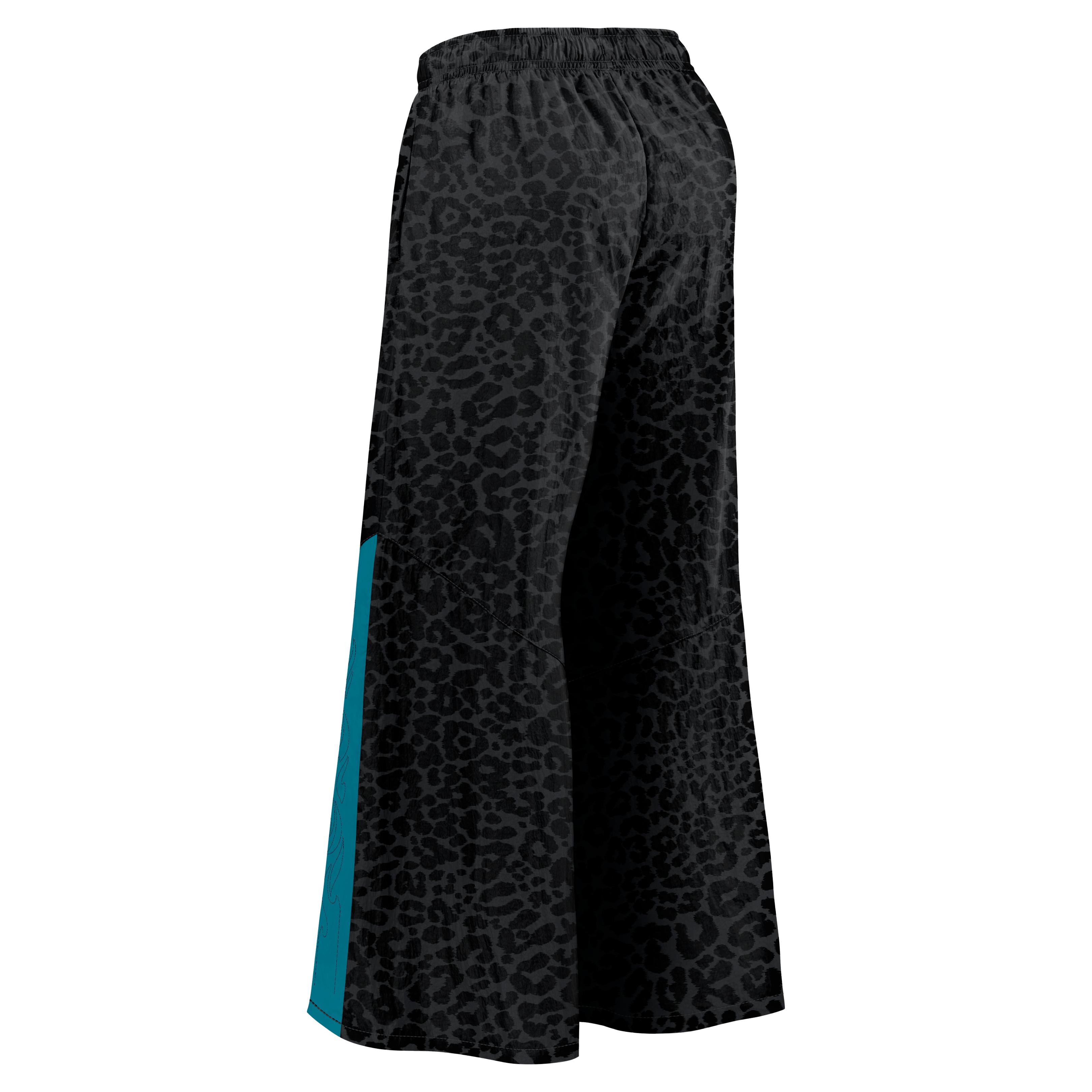 Pantalon tissé à jambes larges Nike pour femme, collection Rivalries 2026 des Jaguars de Jacksonville, noir