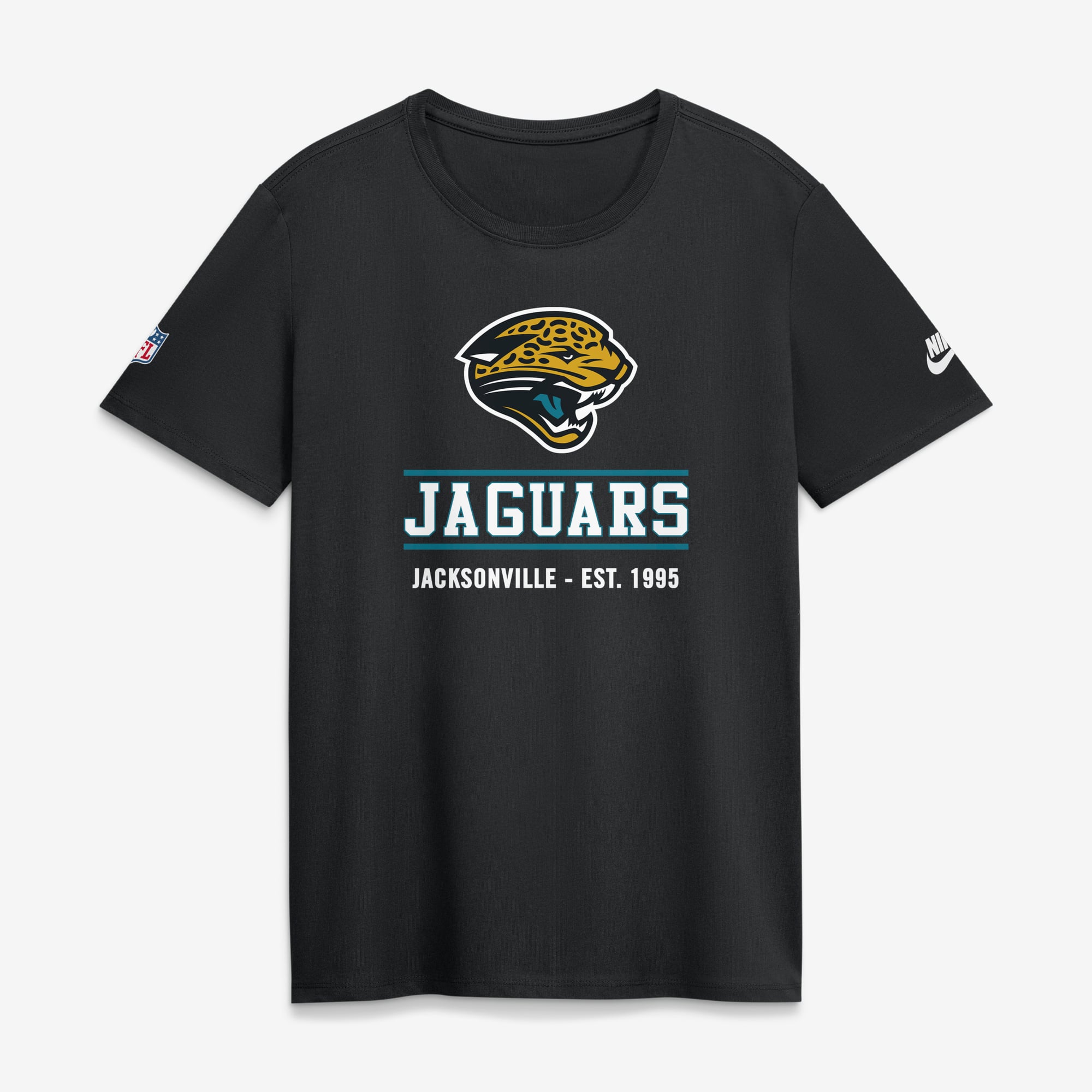 Women's Nike Black Jacksonville Jaguars Sideline Alt Dri-FIT T-Shirt