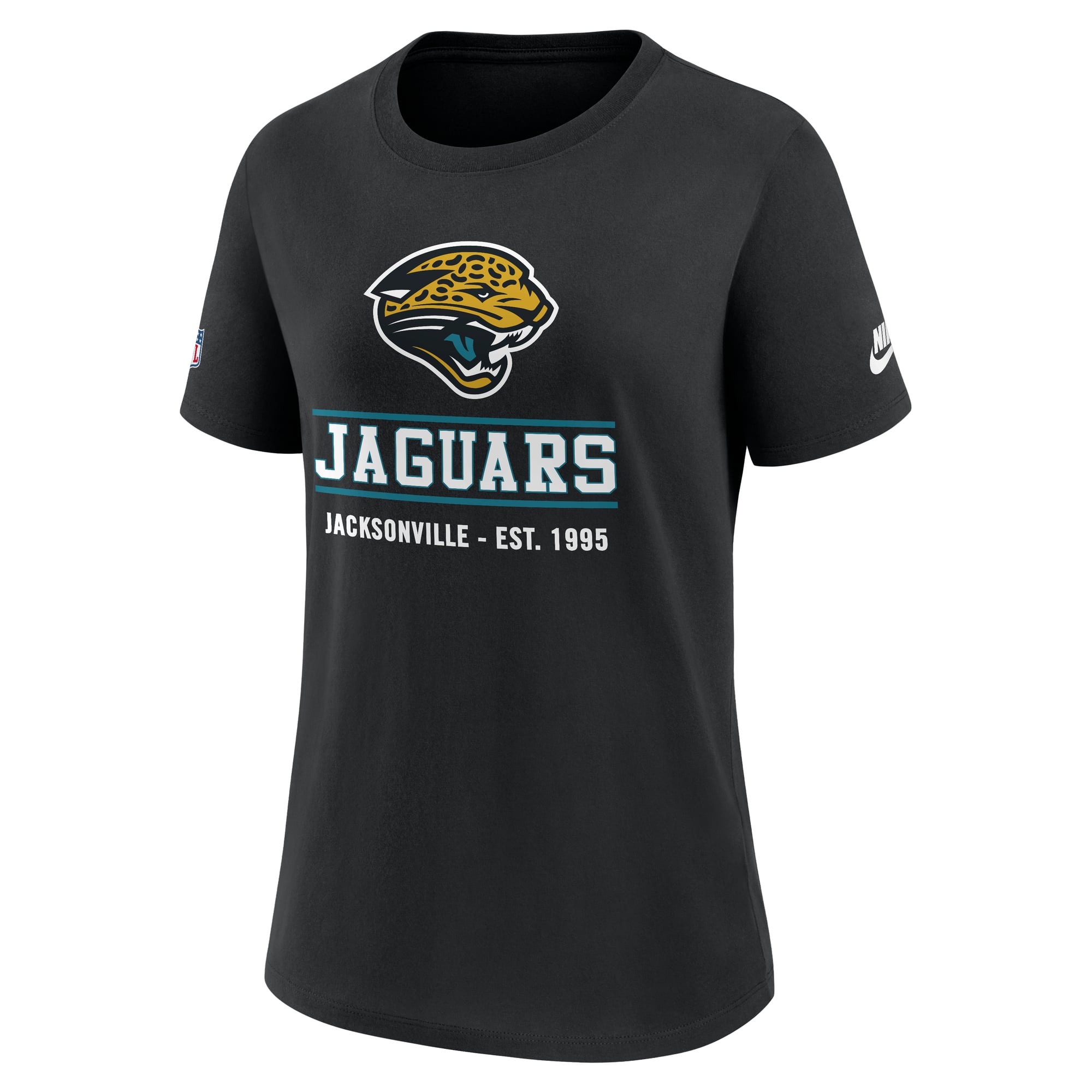 Women's Nike Black Jacksonville Jaguars Sideline Alt Dri-FIT T-Shirt