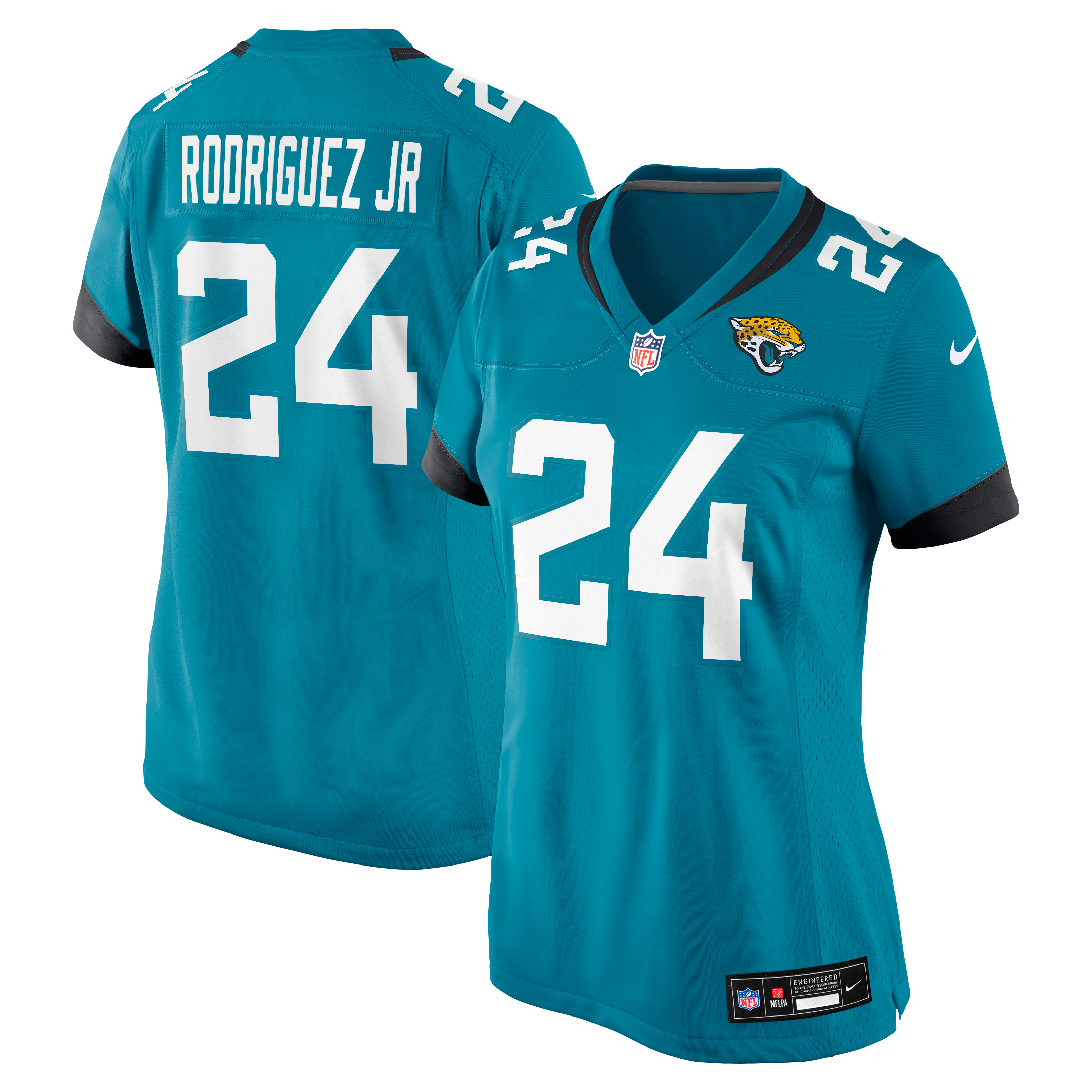 Maillot de match Nike Chris Rodriguez Jr. turquoise des Jaguars Jacksonville pour femmes