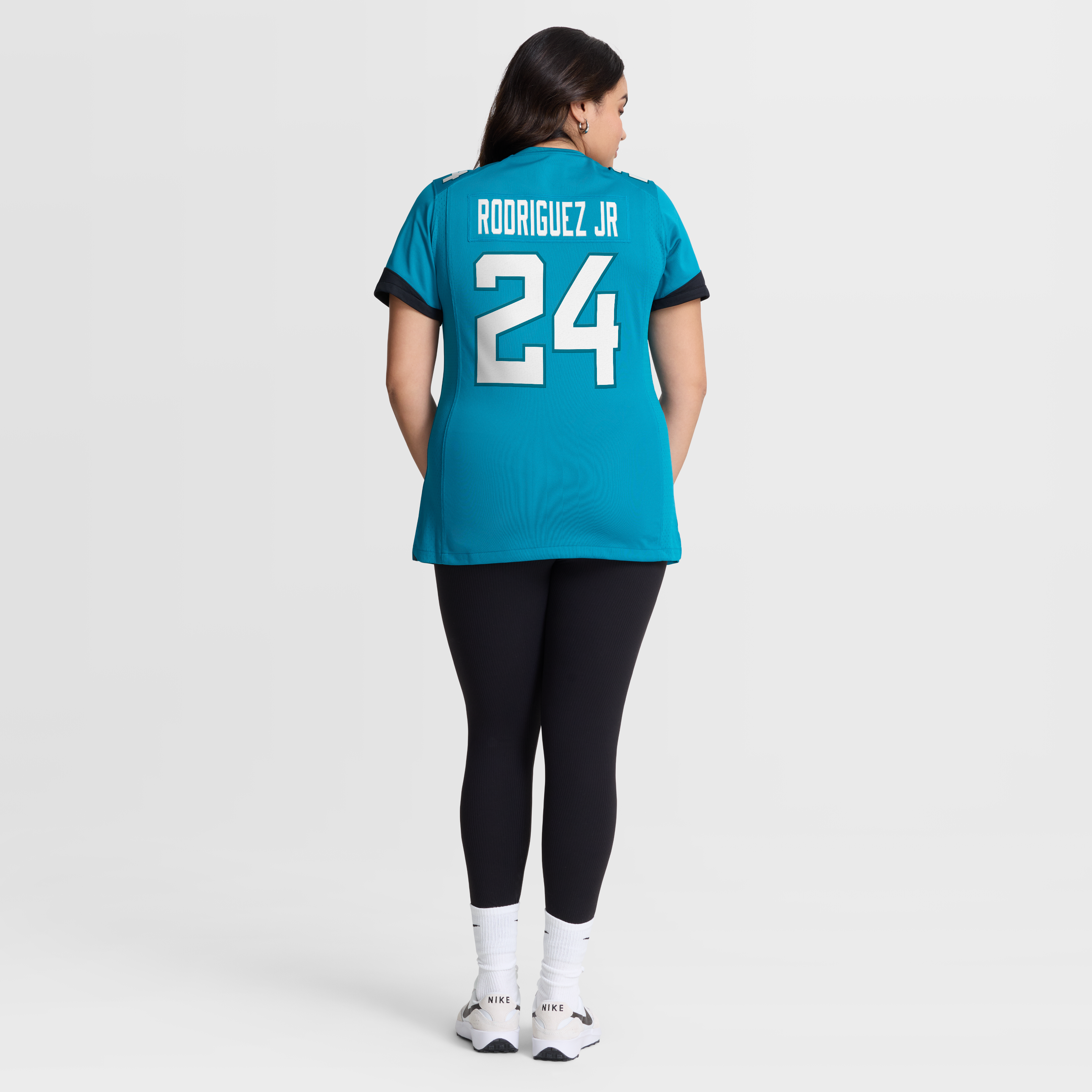Maillot de match Nike Chris Rodriguez Jr. turquoise des Jaguars Jacksonville pour femmes