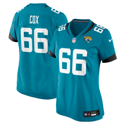 Eli Cox Jacksonville Jaguars Nike Women's Team Game Jersey - Teal