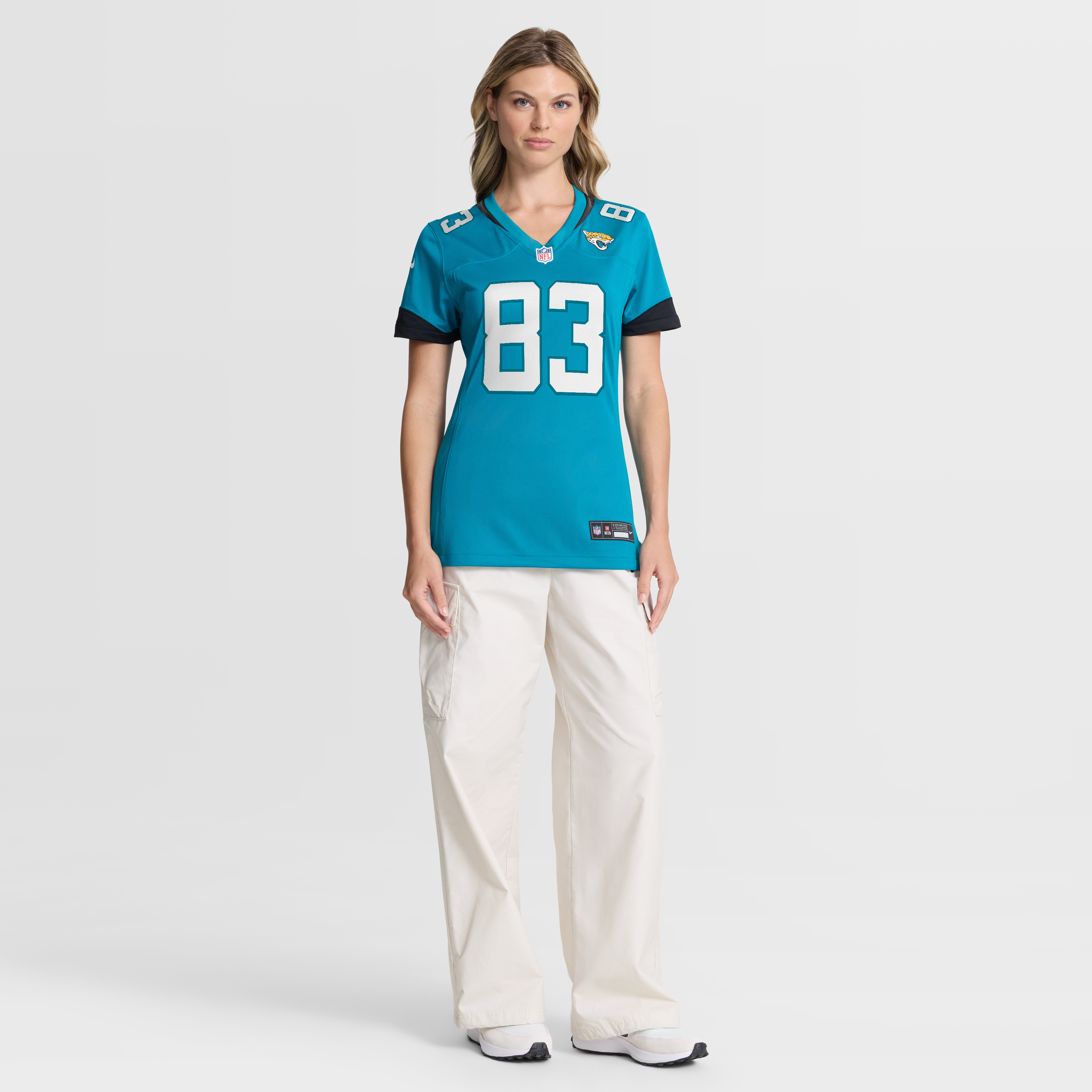 Maillot de match Nike Hayden Rucci turquoise des Jaguars Jacksonville pour femmes