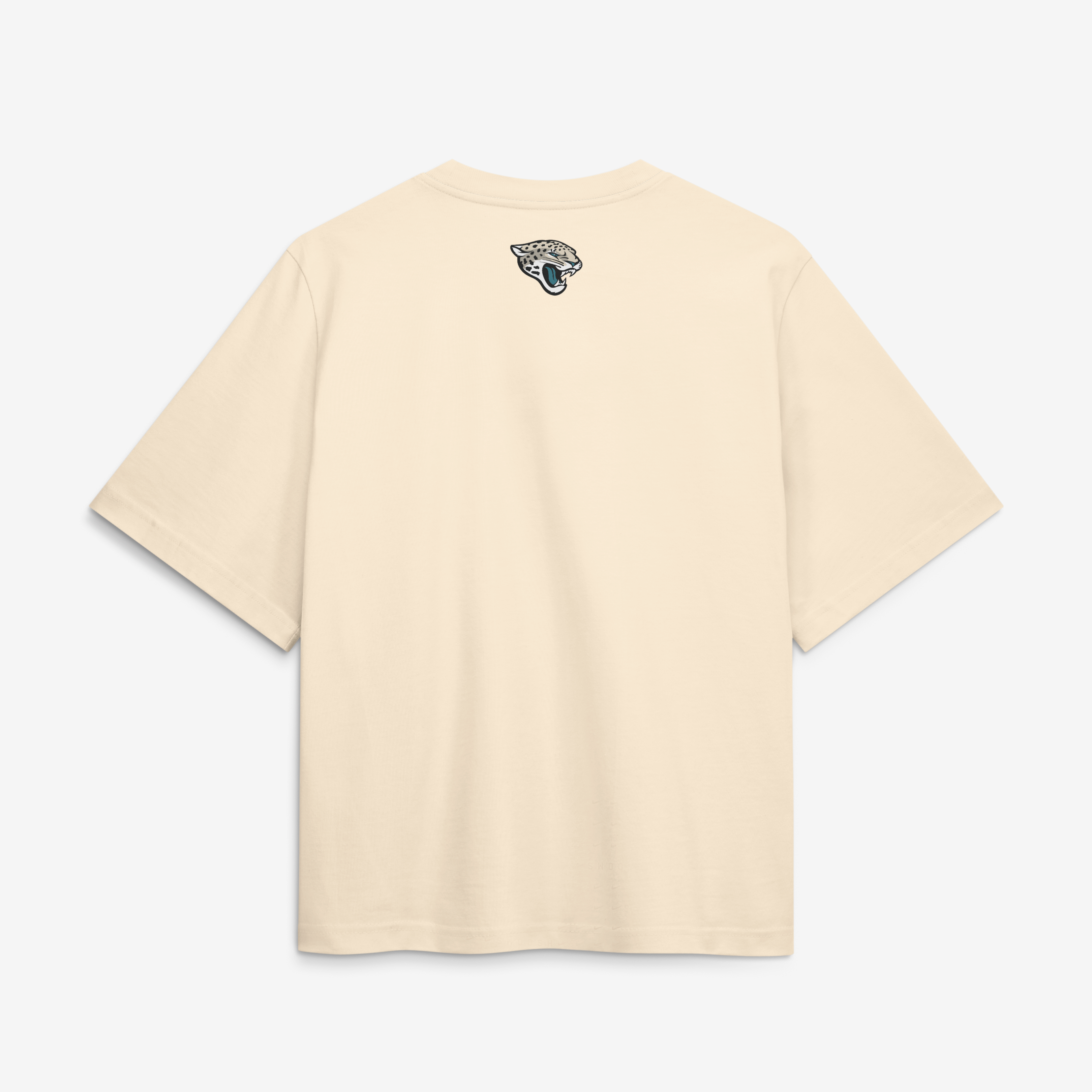 Women's Nike Natural Jacksonville Jaguars 2026 Rivalries Collection Boxy T-Shirt