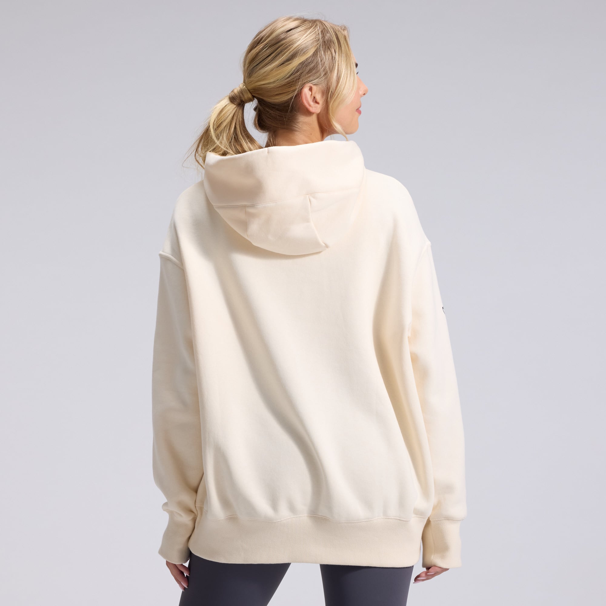 Women's Nike  Natural Jacksonville Jaguars 2026 Rivalries Collection Oversized Pullover Hoodie
