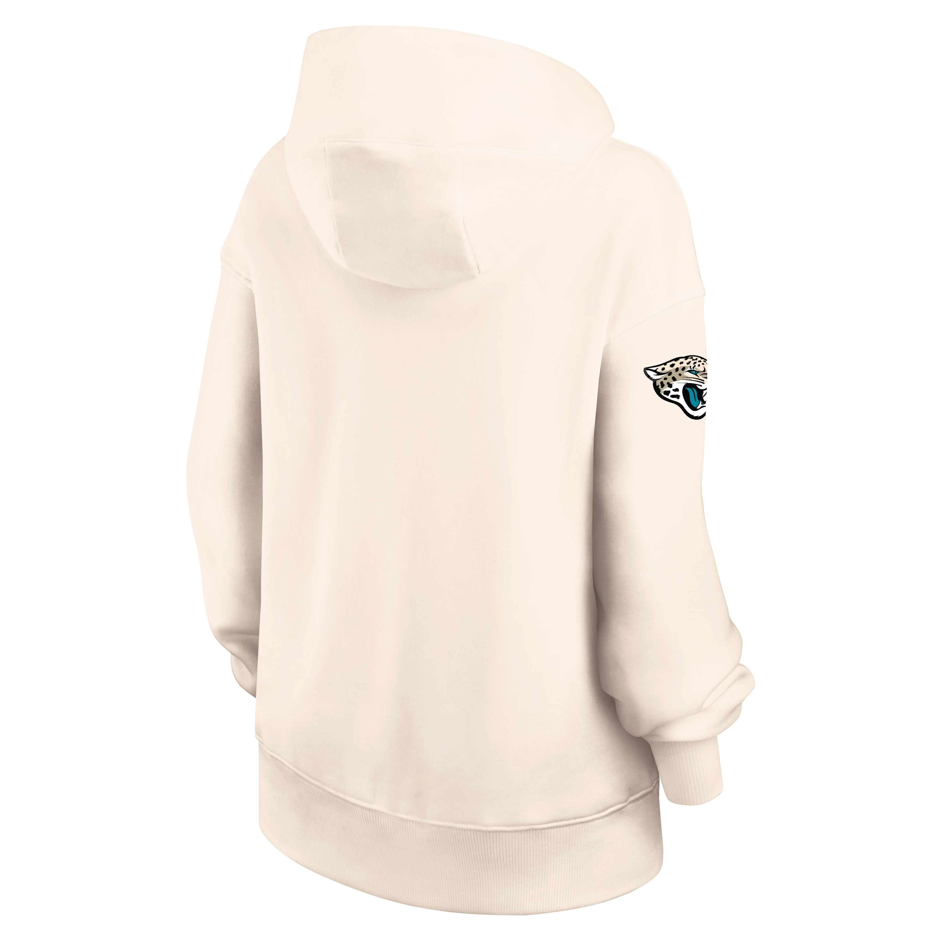 Women's Nike  Natural Jacksonville Jaguars 2026 Rivalries Collection Oversized Pullover Hoodie