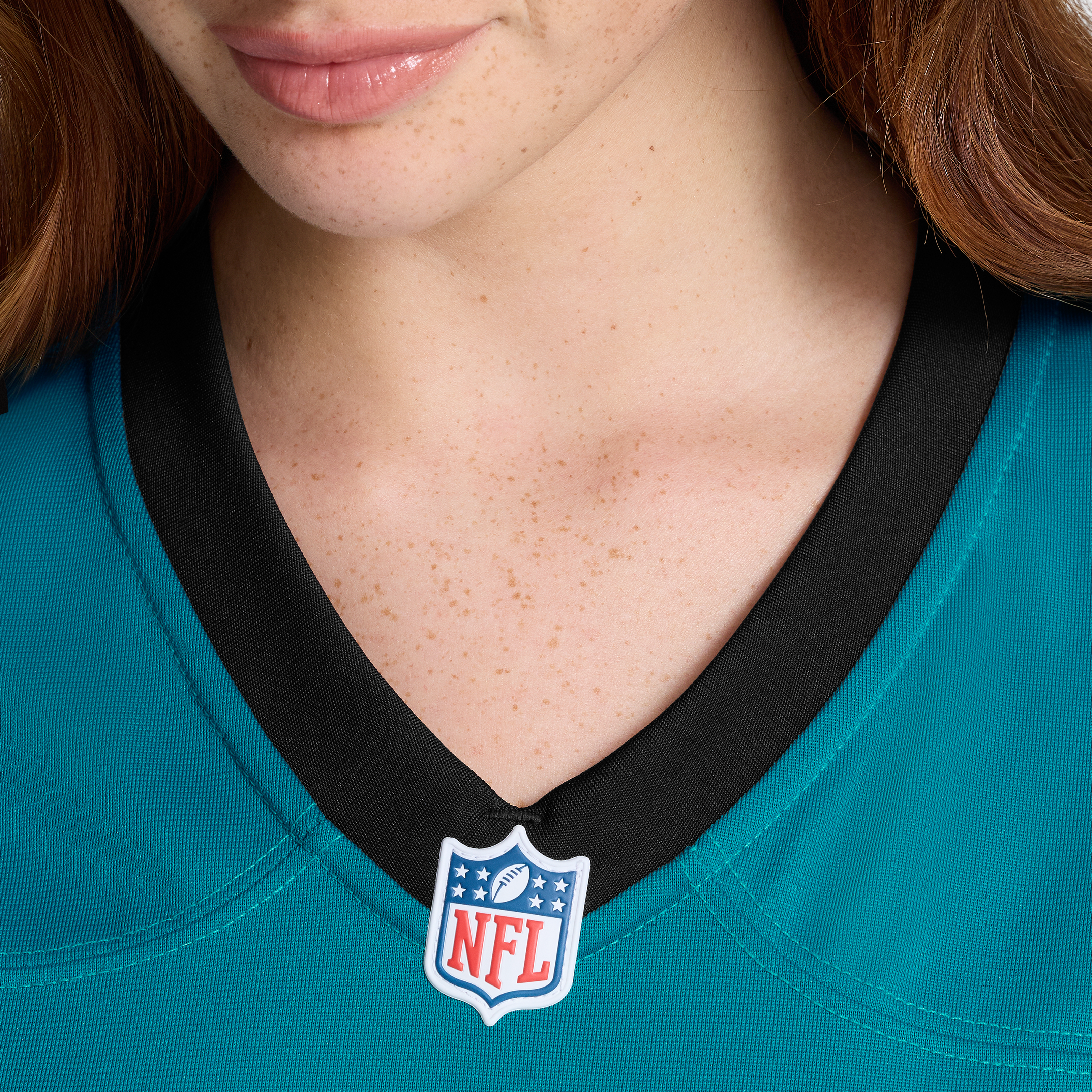 Maillot de match rétro alternatif Nike Parker Washington Teal des Jaguars Jacksonville pour femmes