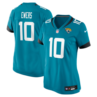 Quinn Ewers Jacksonville Jaguars Nike Women's Team Game Jersey - Teal