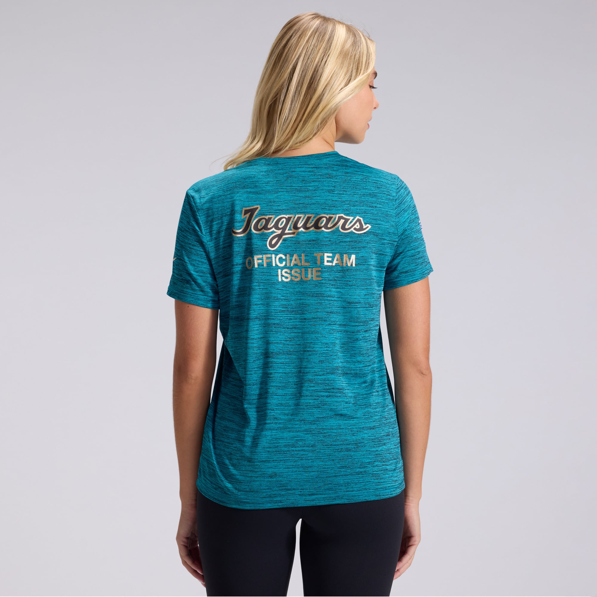 Women's Nike Teal Jacksonville Jaguars 2026 Rivalries Collection Sideline Velocity Dri-FIT T-Shirt