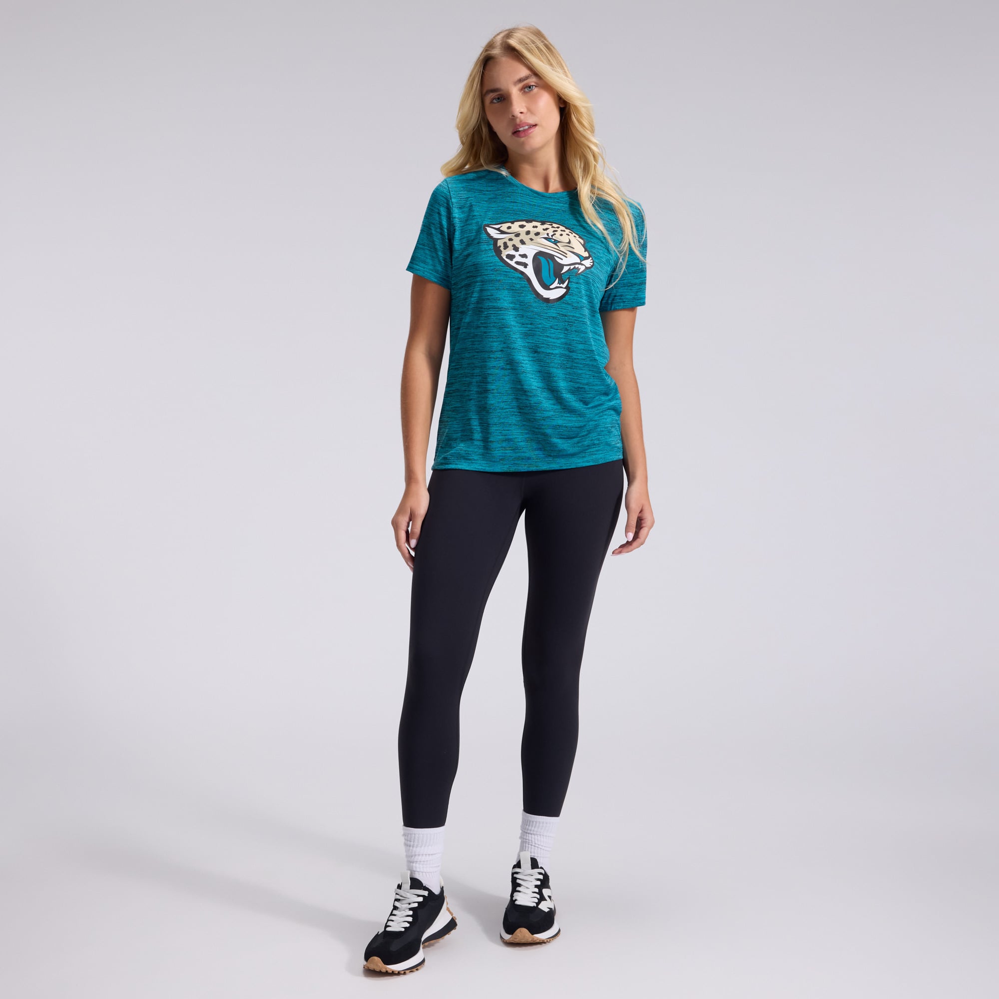 Women's Nike Teal Jacksonville Jaguars 2026 Rivalries Collection Sideline Velocity Dri-FIT T-Shirt