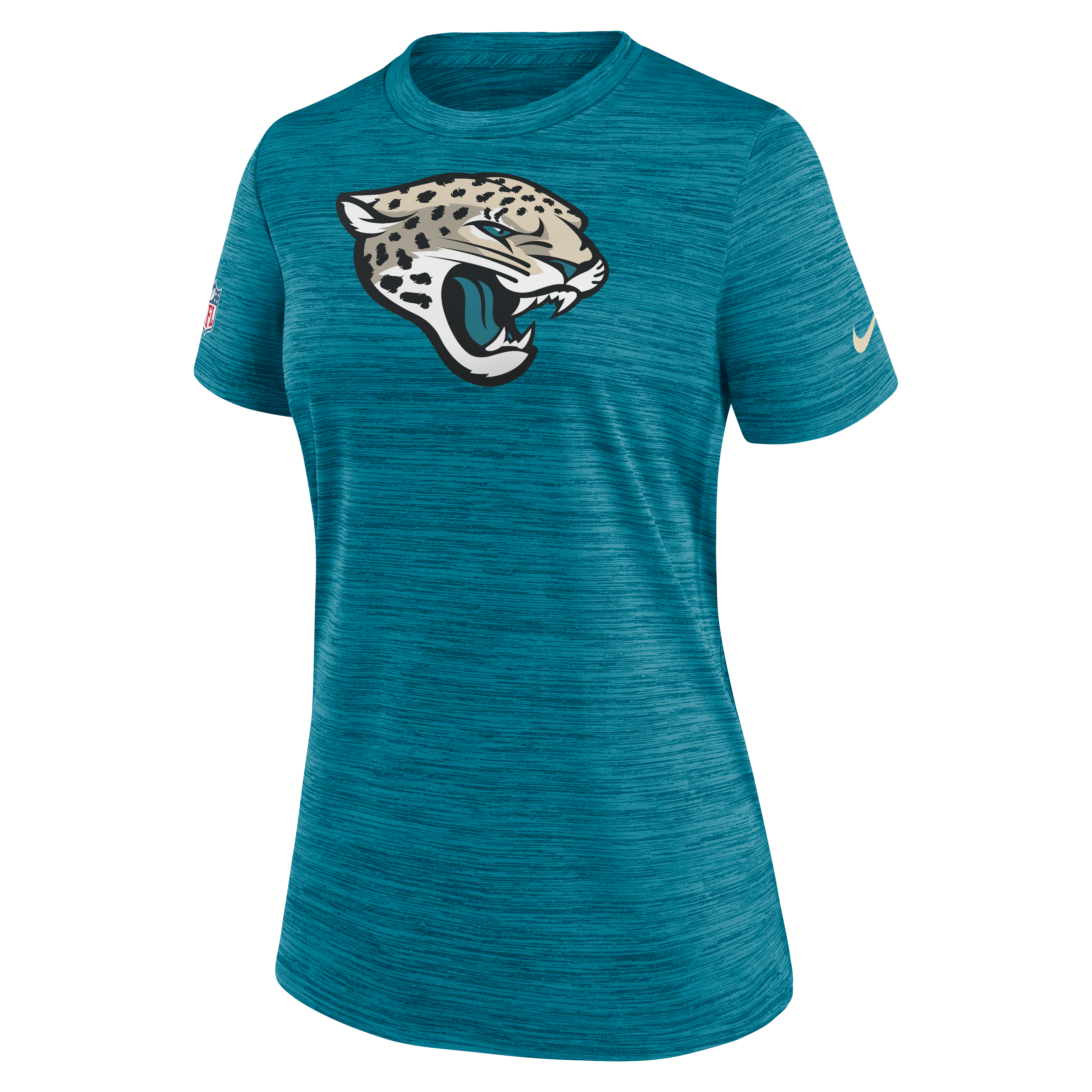 Women's Nike Teal Jacksonville Jaguars 2026 Rivalries Collection Sideline Velocity Dri-FIT T-Shirt