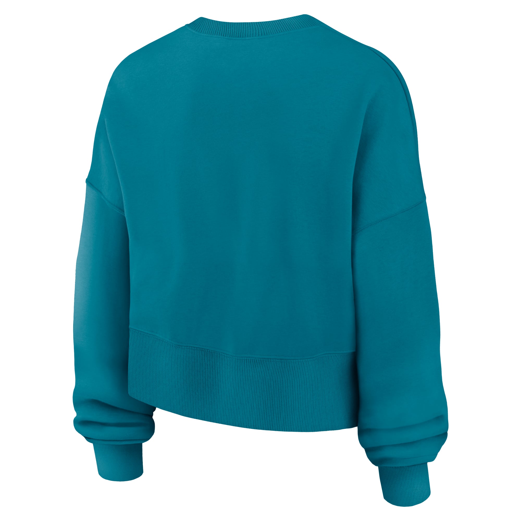 Sweat-shirt oversize en polaire Phoenix des Jaguars de Jacksonville, couleur turquoise, pour femme