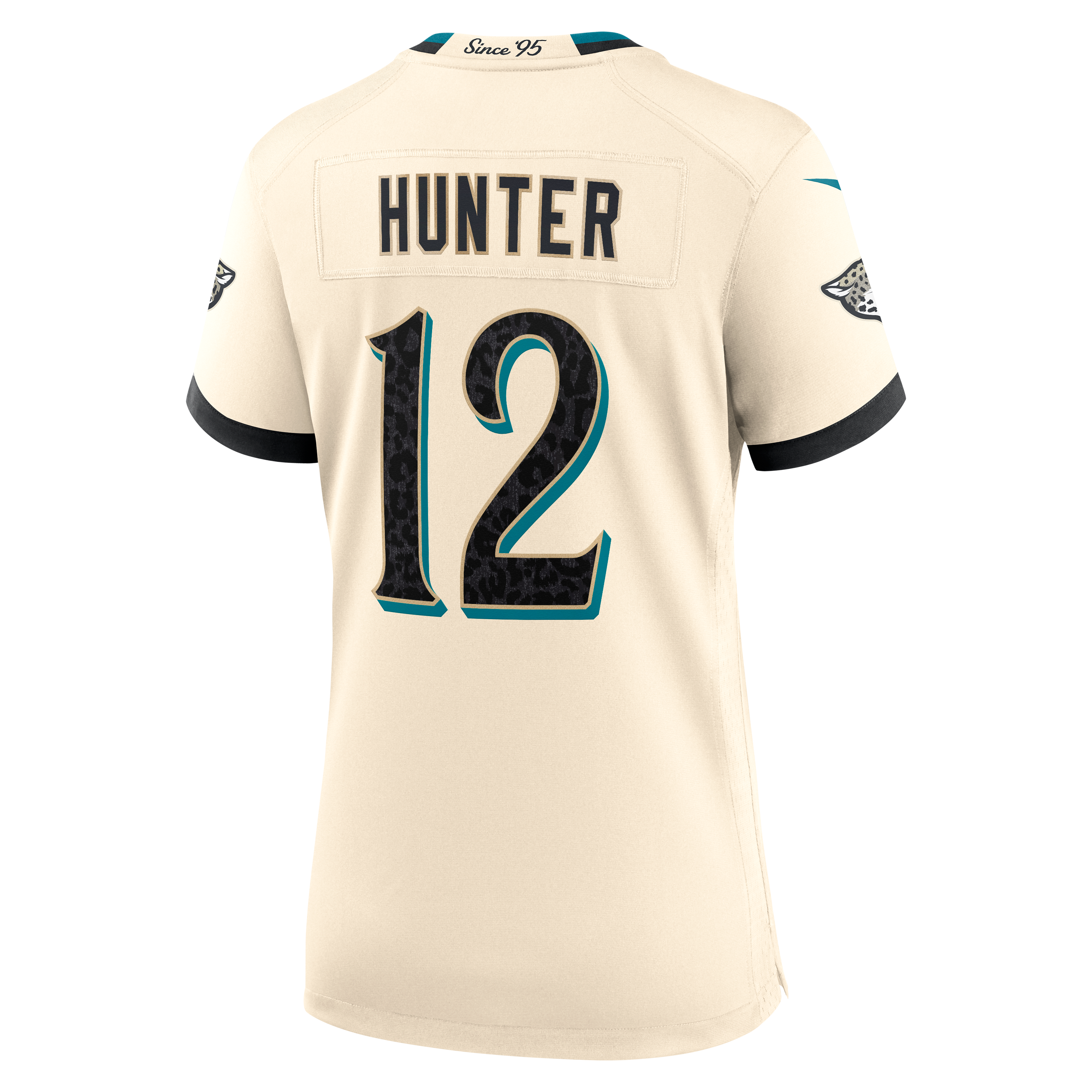 Women's Nike Travis Hunter Natural Jacksonville Jaguars 2026 Rivalries Collection Game Jersey