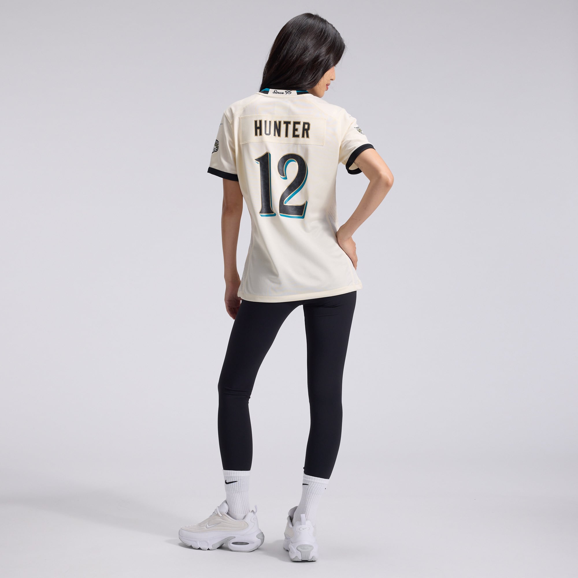 Women's Nike Travis Hunter Natural Jacksonville Jaguars 2026 Rivalries Collection Game Jersey