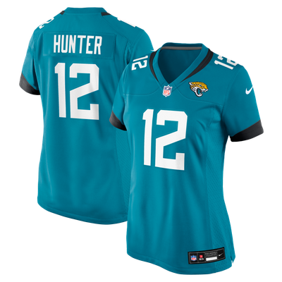 Travis Hunter Jacksonville Jaguars Nike Women's Team Game Jersey - Teal