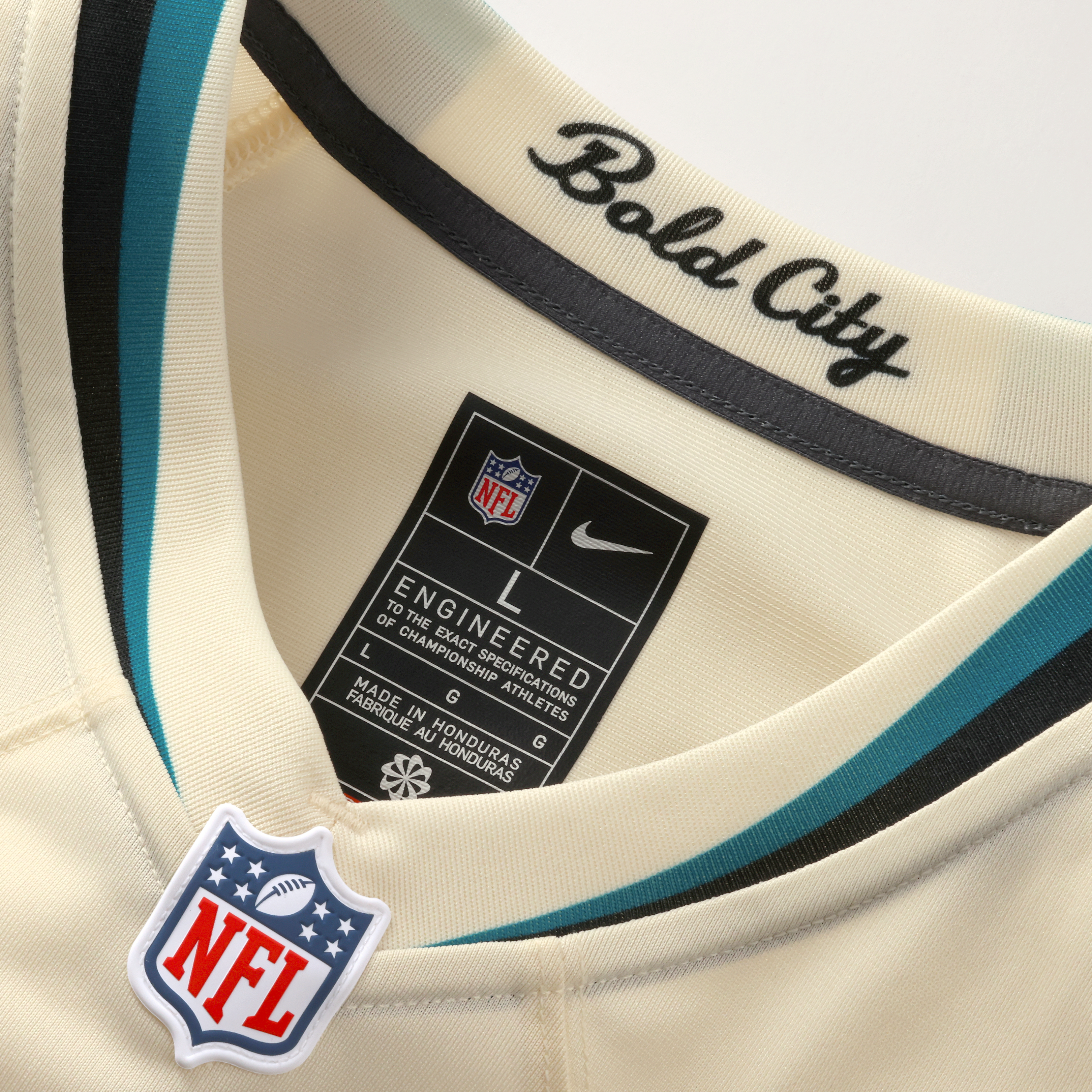 Women's Nike Trevor Lawrence Natural Jacksonville Jaguars 2026 Rivalries Collection Game Jersey