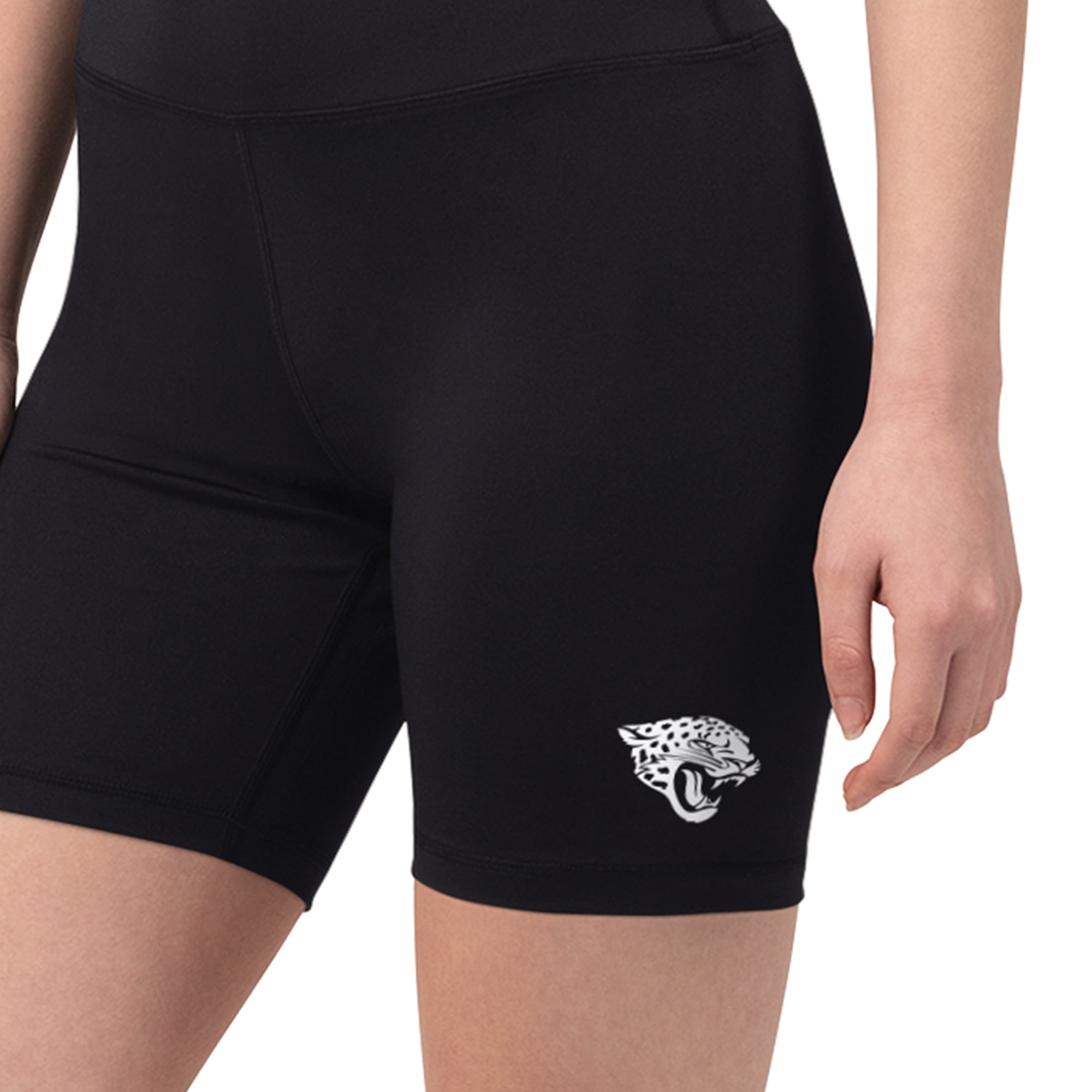 Women's Starter Black Jacksonville Jaguars Biker Shorts