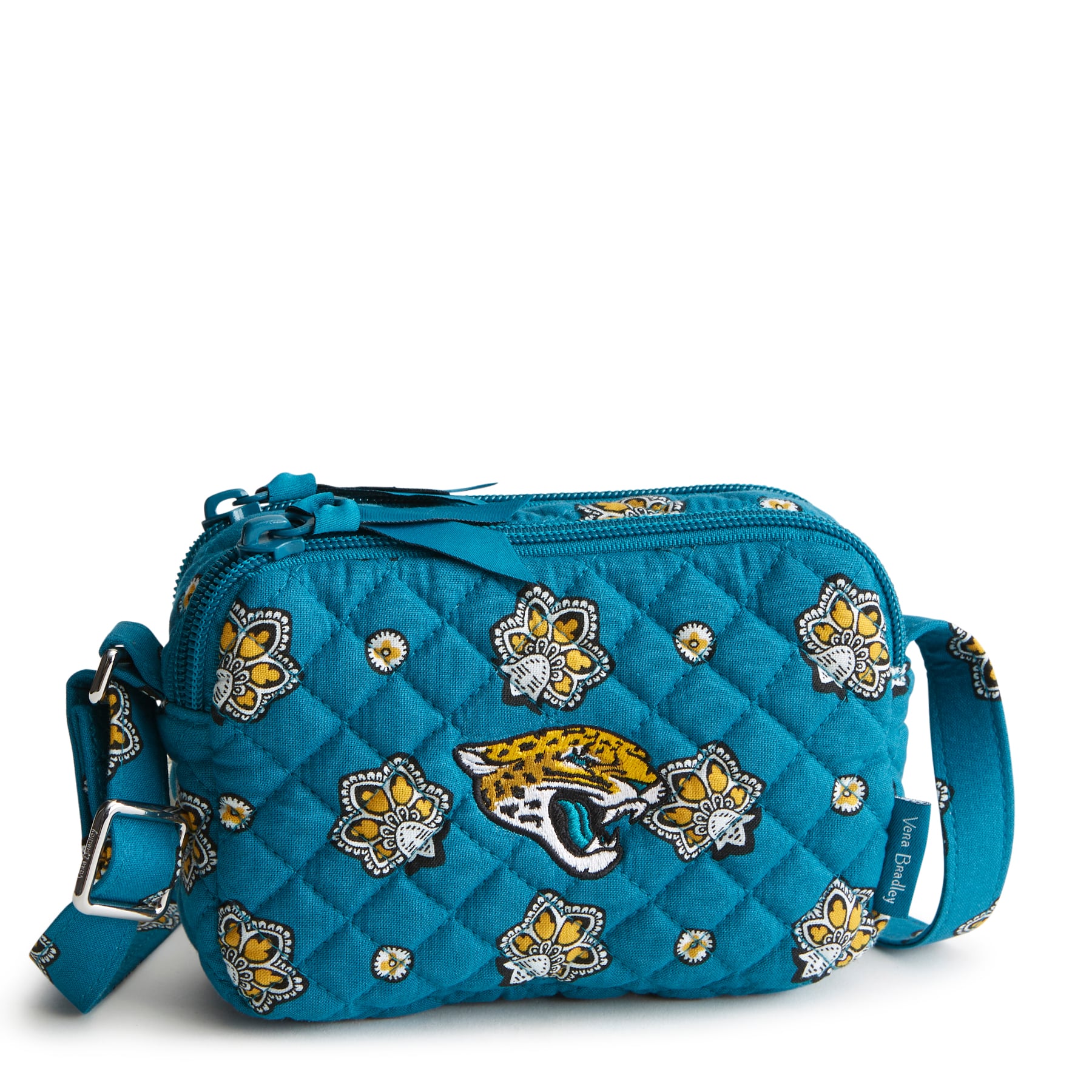 Women's Vera Bradley Jacksonville Jaguars Small Stadium Crossbody Bag
