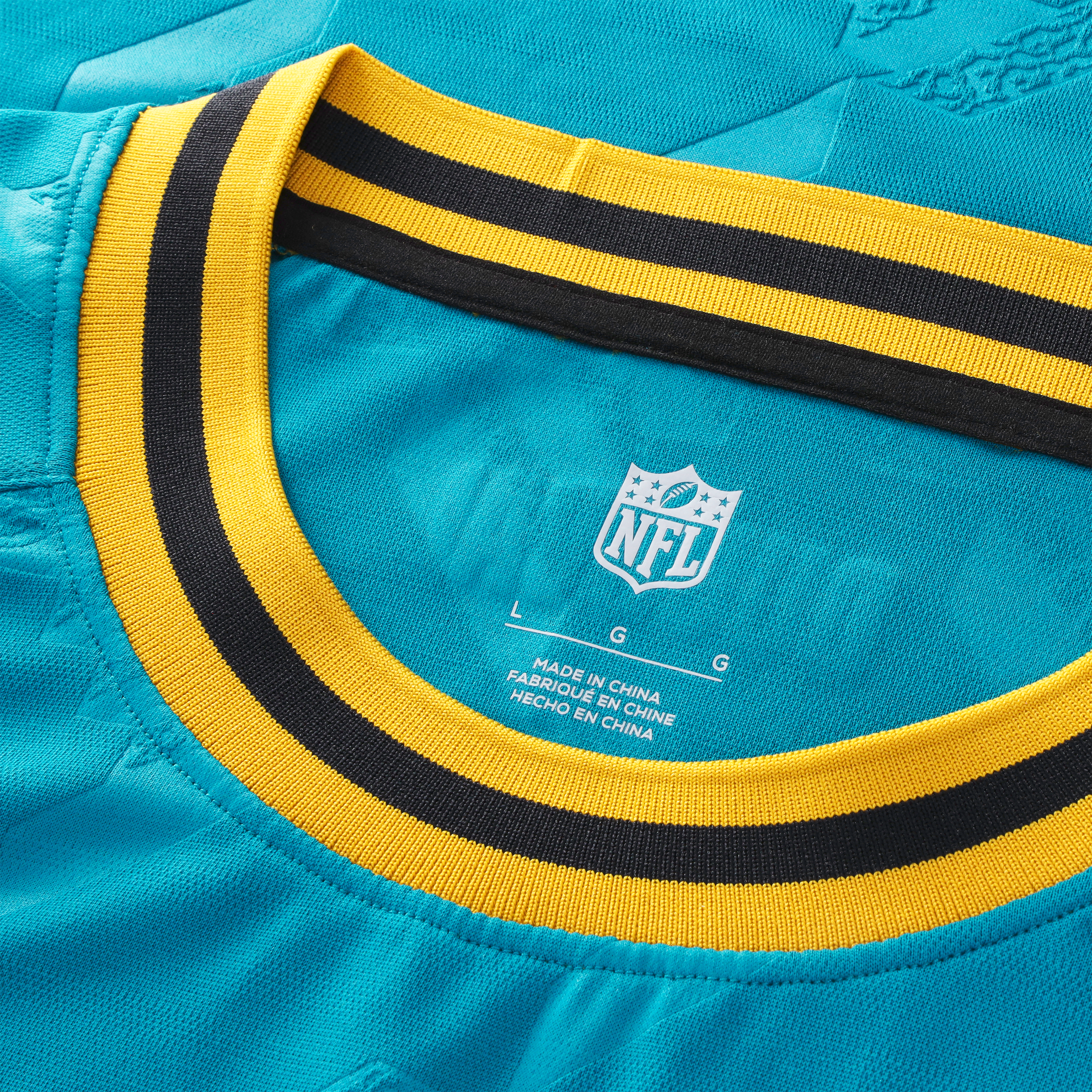 T-shirt Youth Fanatics bleu sarcelle Jacksonville Jaguars Football x Fan