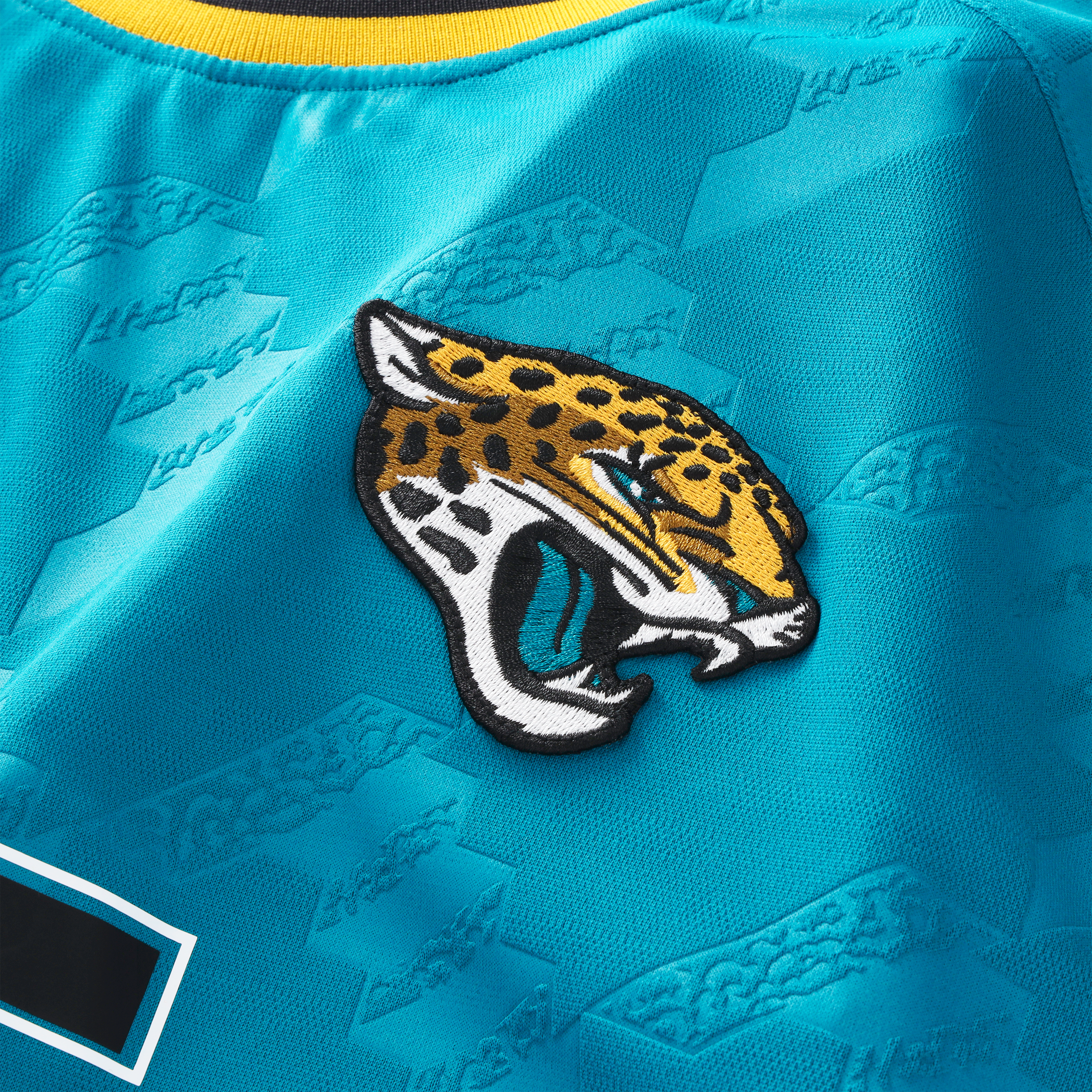 T-shirt Youth Fanatics bleu sarcelle Jacksonville Jaguars Football x Fan