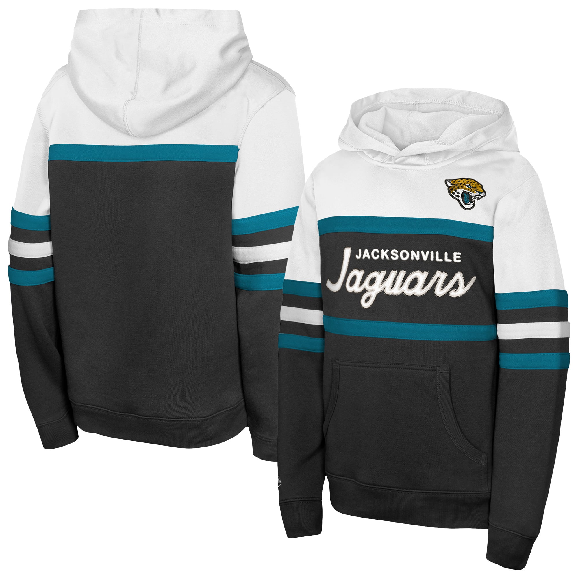 Youth Mitchell & Ness  Black Jacksonville Jaguars Head Coach Hoodie
