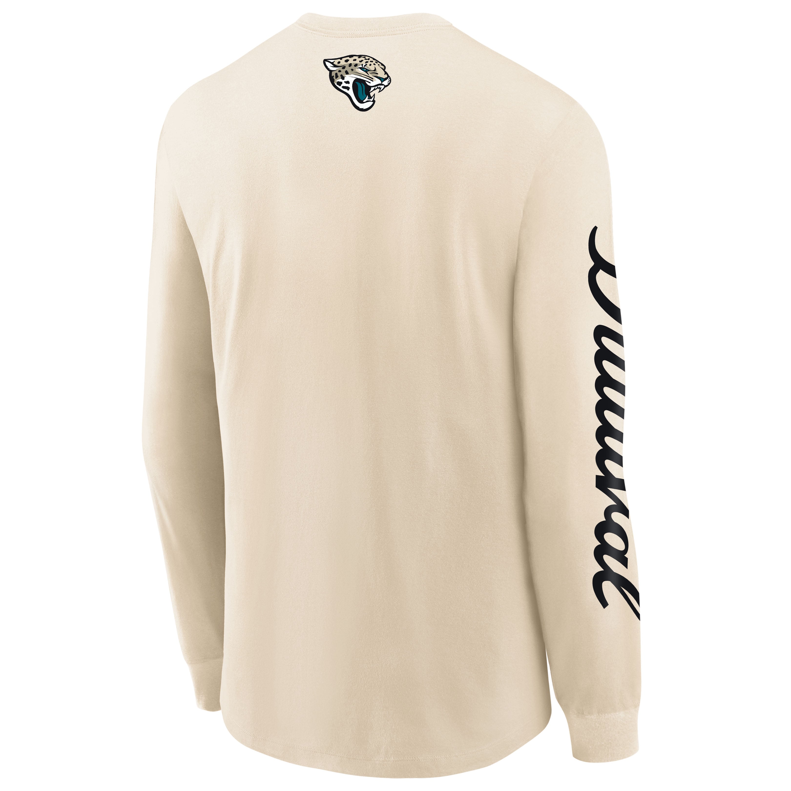 Youth Nike  Natural Jacksonville Jaguars 2026 Rivalries Collection Max90 Long Sleeve T-Shirt