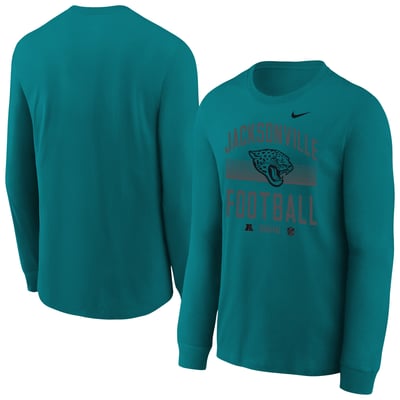 Jacksonville Jaguars Nike Youth Essential Long Sleeve T-Shirt - Teal