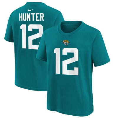 Travis Hunter Jacksonville Jaguars Nike Youth Team Game Jersey  - Teal