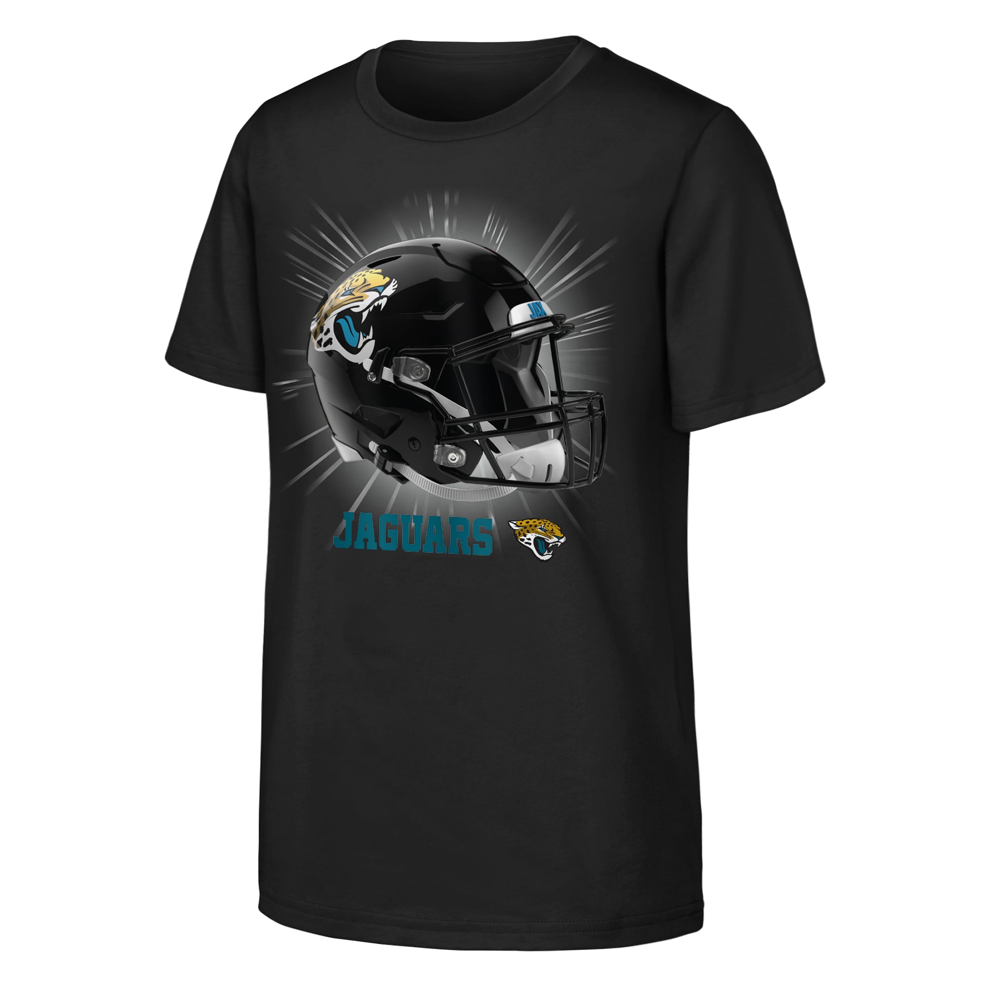 T-shirt noir Youth Outerstuff Jacksonville Jaguars « Mentalité de gagnant »