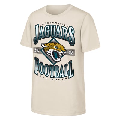  Jacksonville Jaguars Outerstuff Youth NFL Of Days Past T-Shirt - Natural