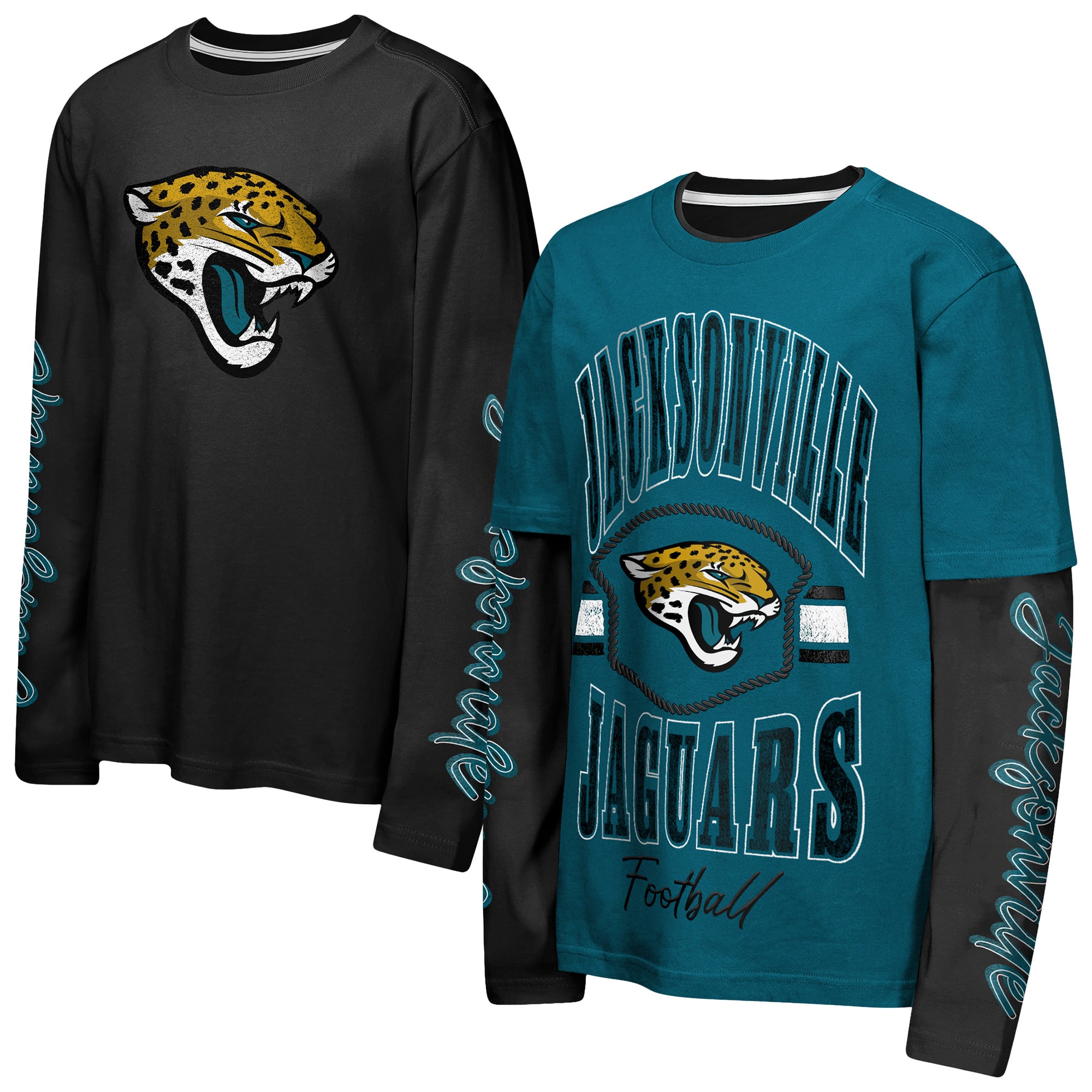 Youth Outerstuff Teal Jacksonville Jaguars Motion Combo Set