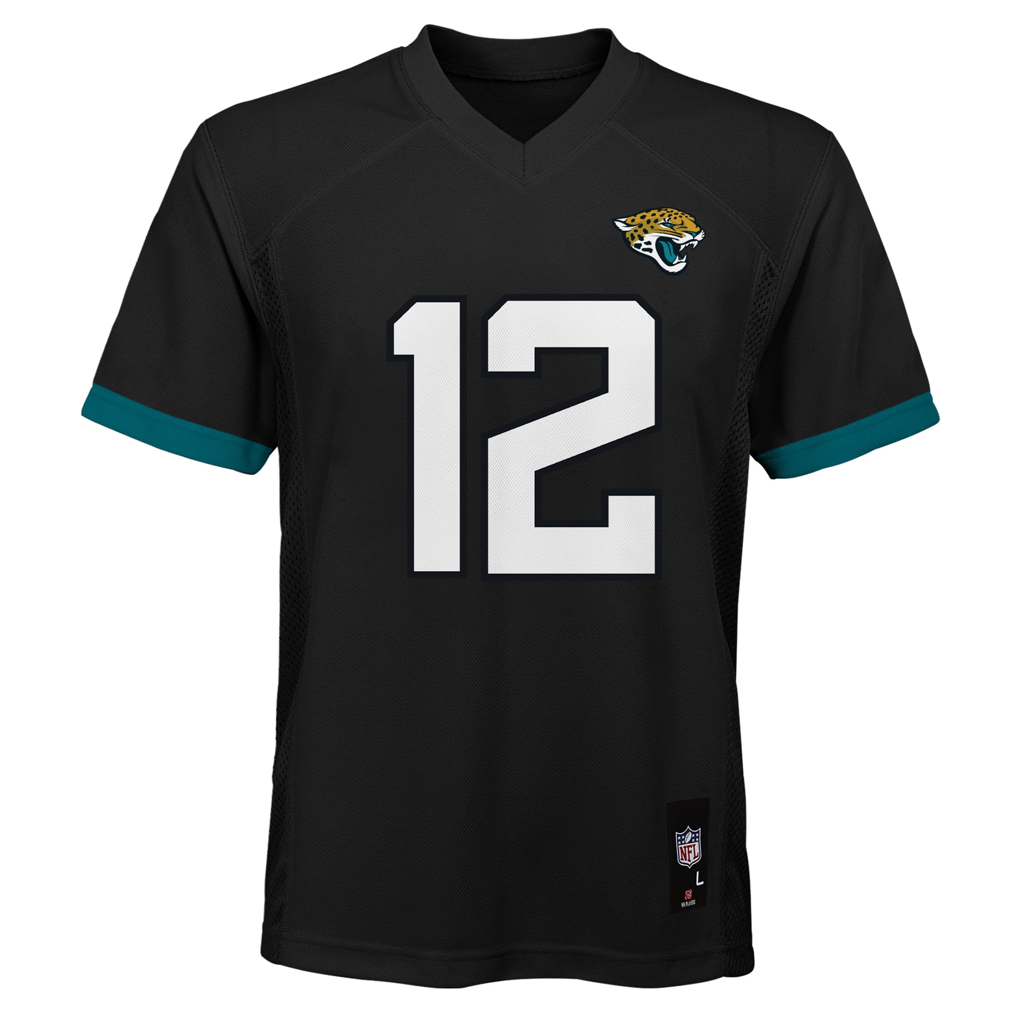 Maillot réplique noir de Travis Hunter pour jeunes des Jaguars Jacksonville