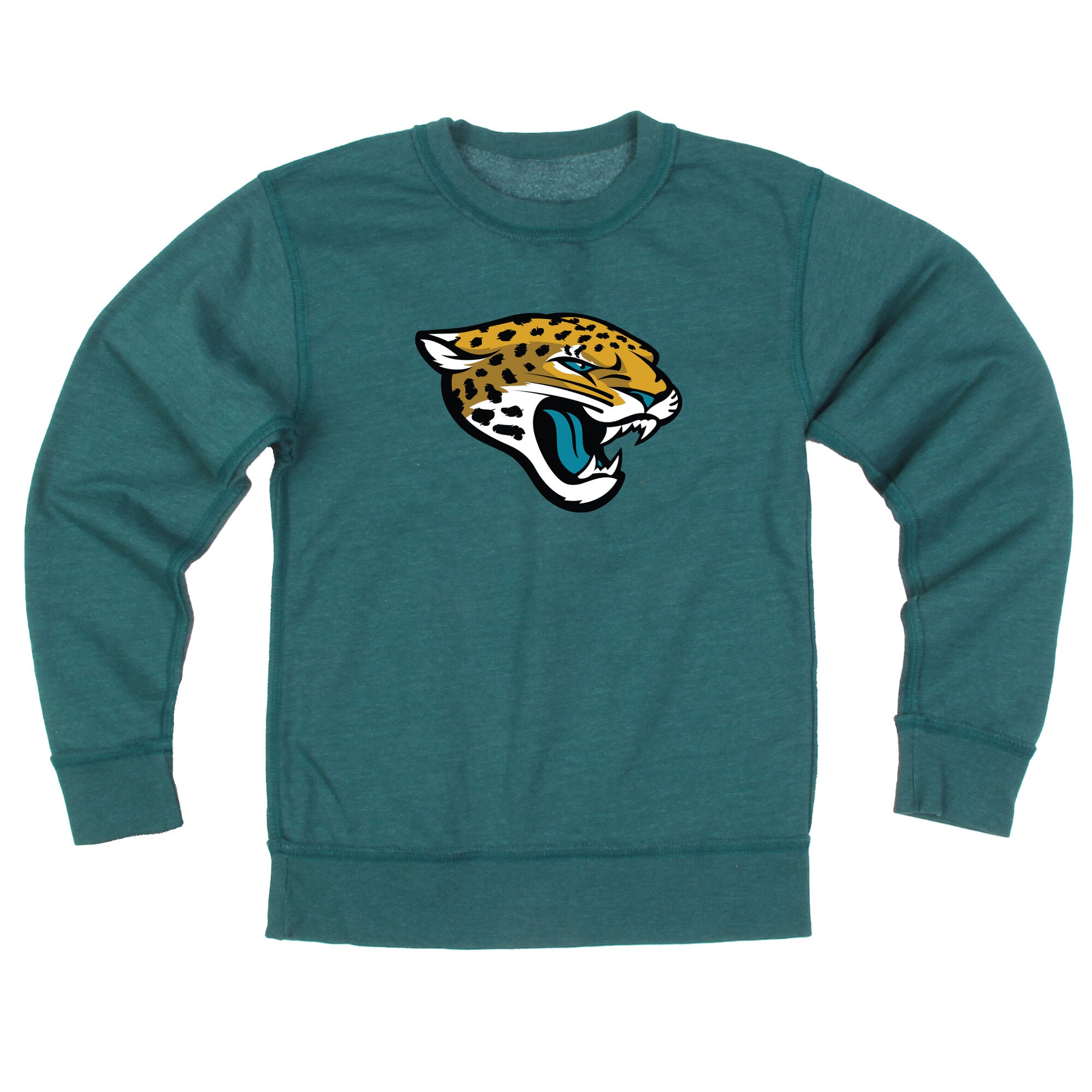 Sweat-shirt réversible en polaire bleu sarcelle des Jaguars de Jacksonville pour jeunes Wes & Willy