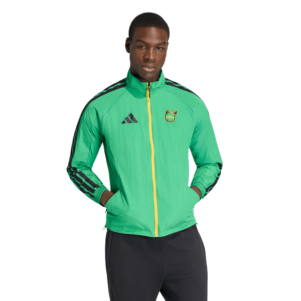ジャマイカ adidas ホーム アンセム ジャケット - グリーン