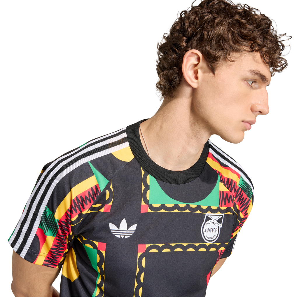 ジャマイカ adidas オリジナルス ボブ・マーリー Tシャツ - ブラック