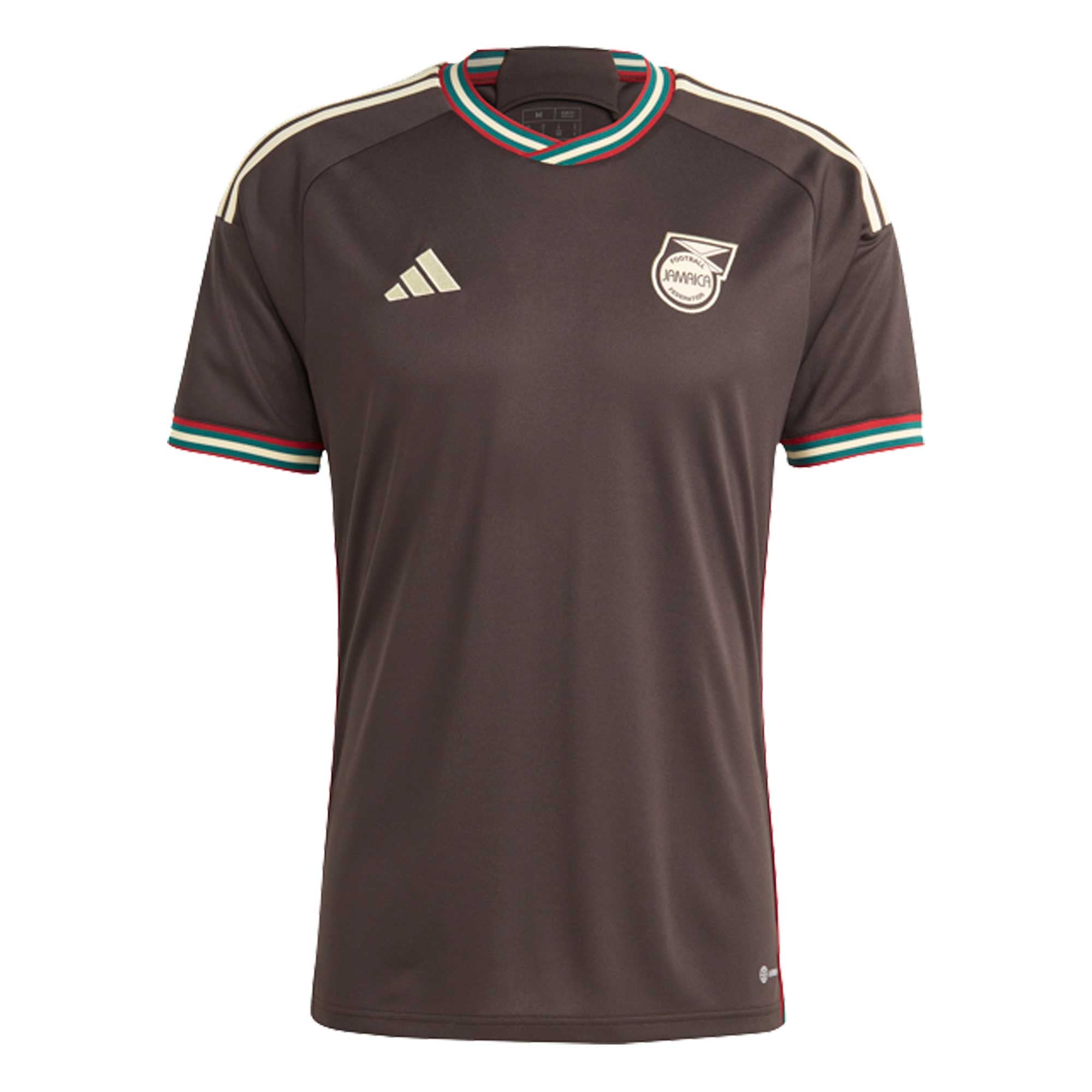 Men's adidas Brown Jamaica National Team 2023 Away Replica - Jersey